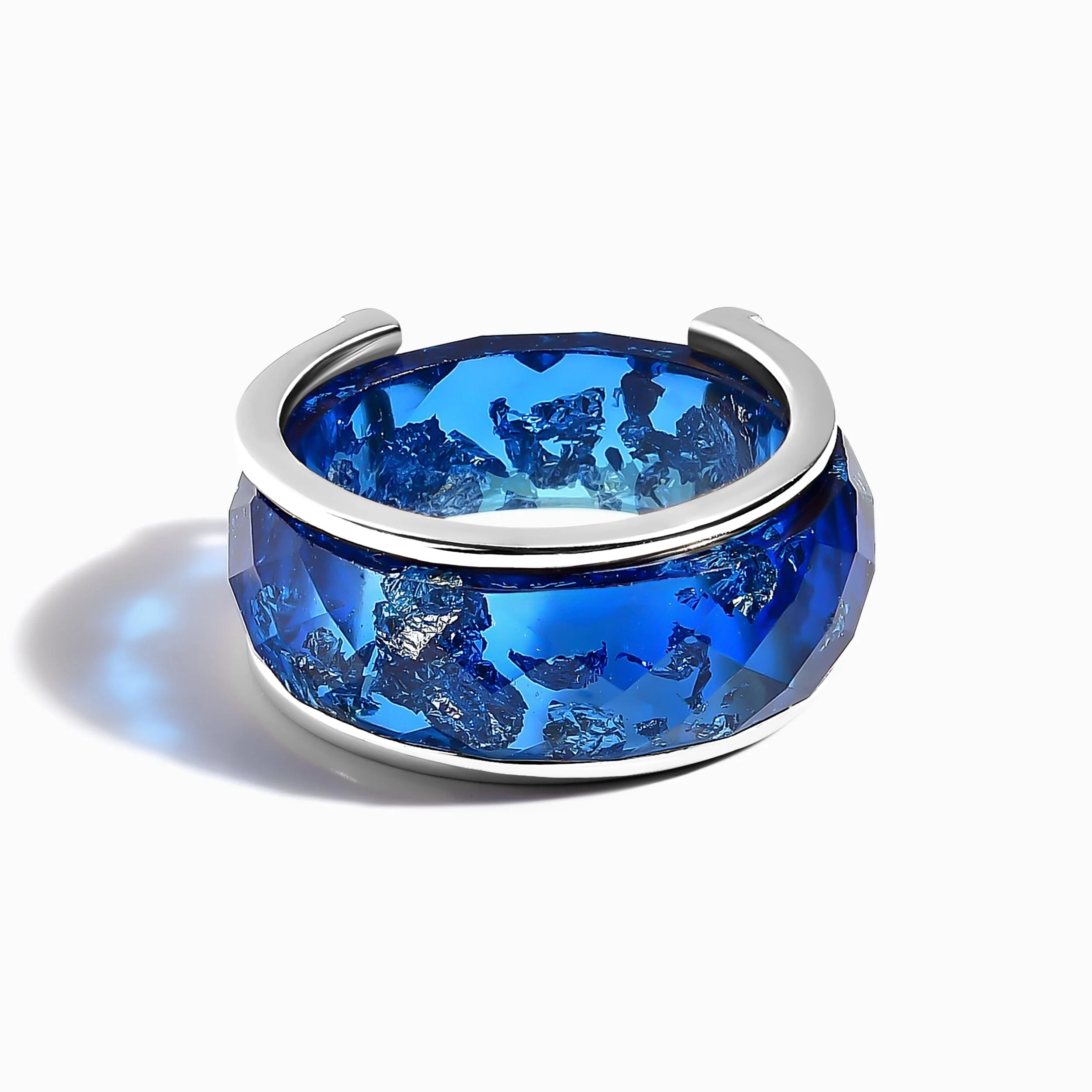 2in1 Resin Ring - Deep Blue