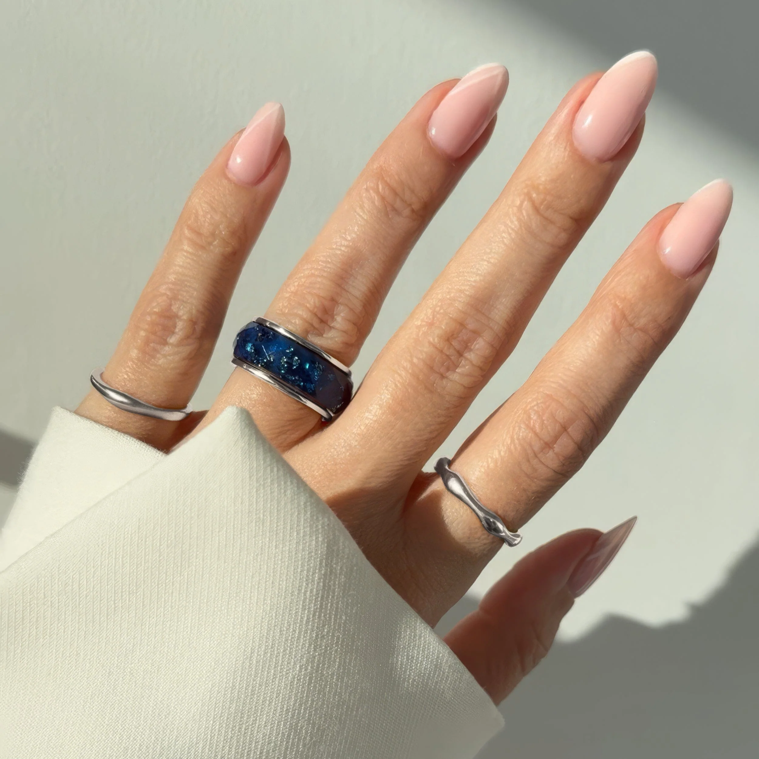 2in1 Deep Blue & Magma Rings - Image 10