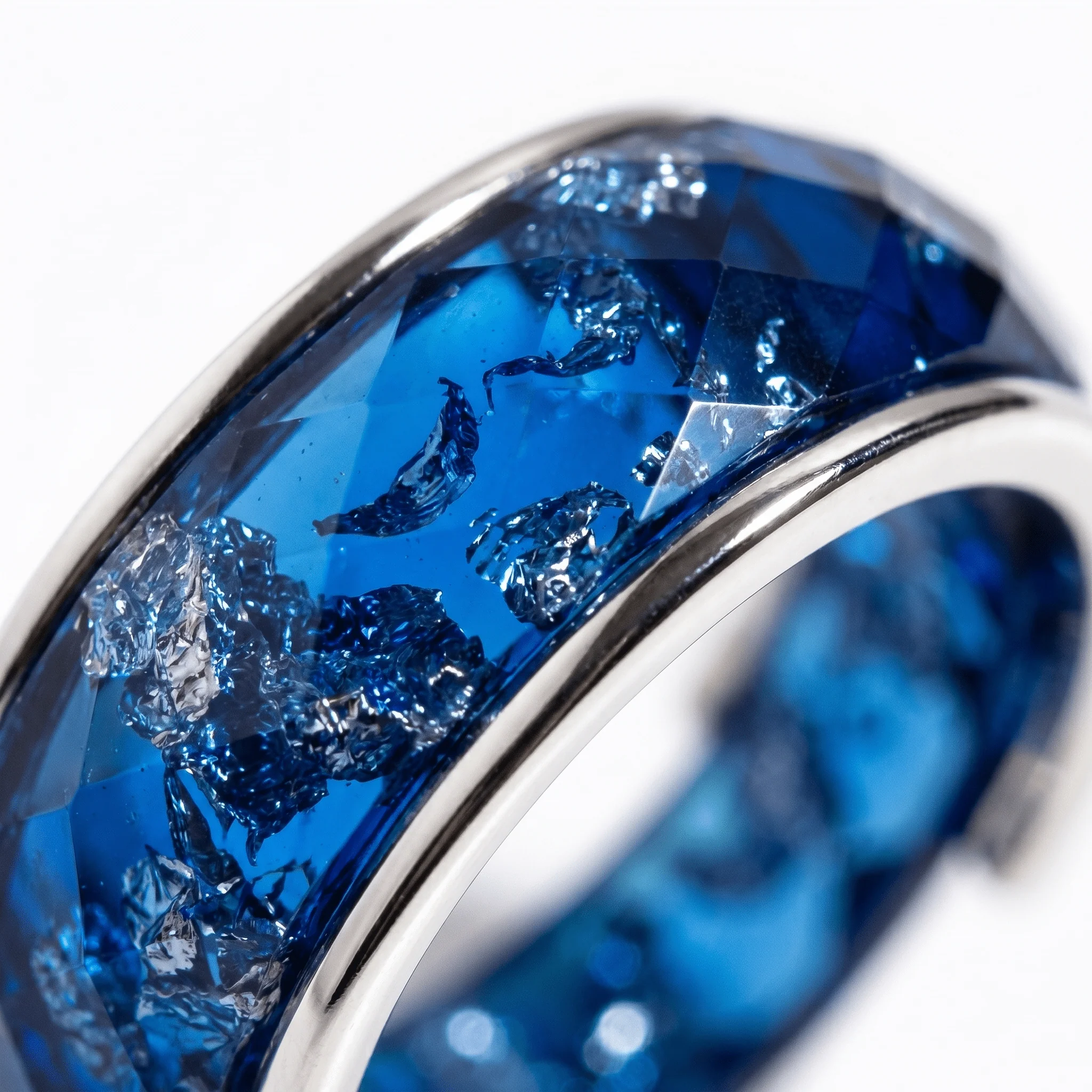 2in1 Deep Blue & Magma Rings - Image 8