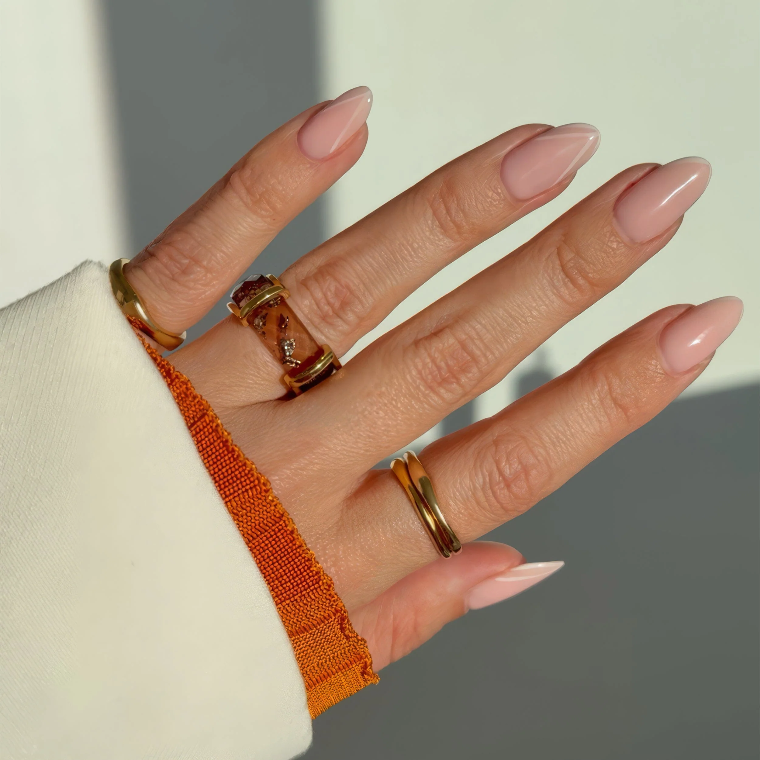 2in1 Golden Amber & Magma Rings - Image 19