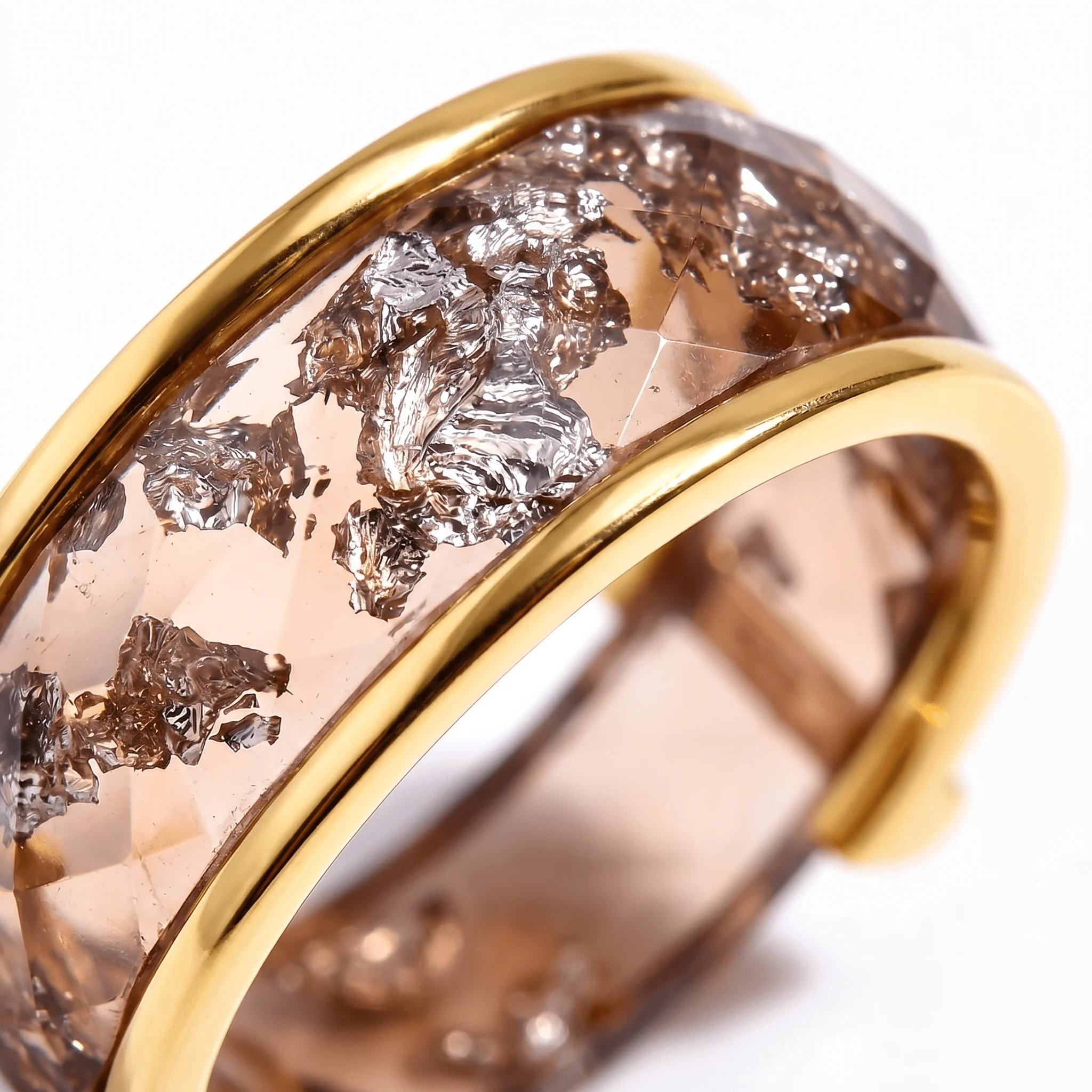 2in1 Golden Amber & Magma Rings - Image 9