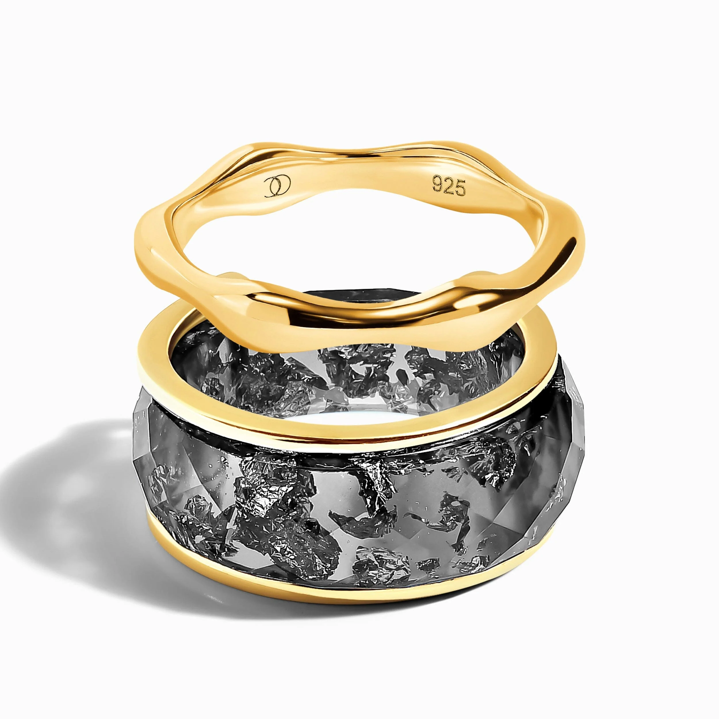 2in1 Night Sky & Magma Rings - Image 3
