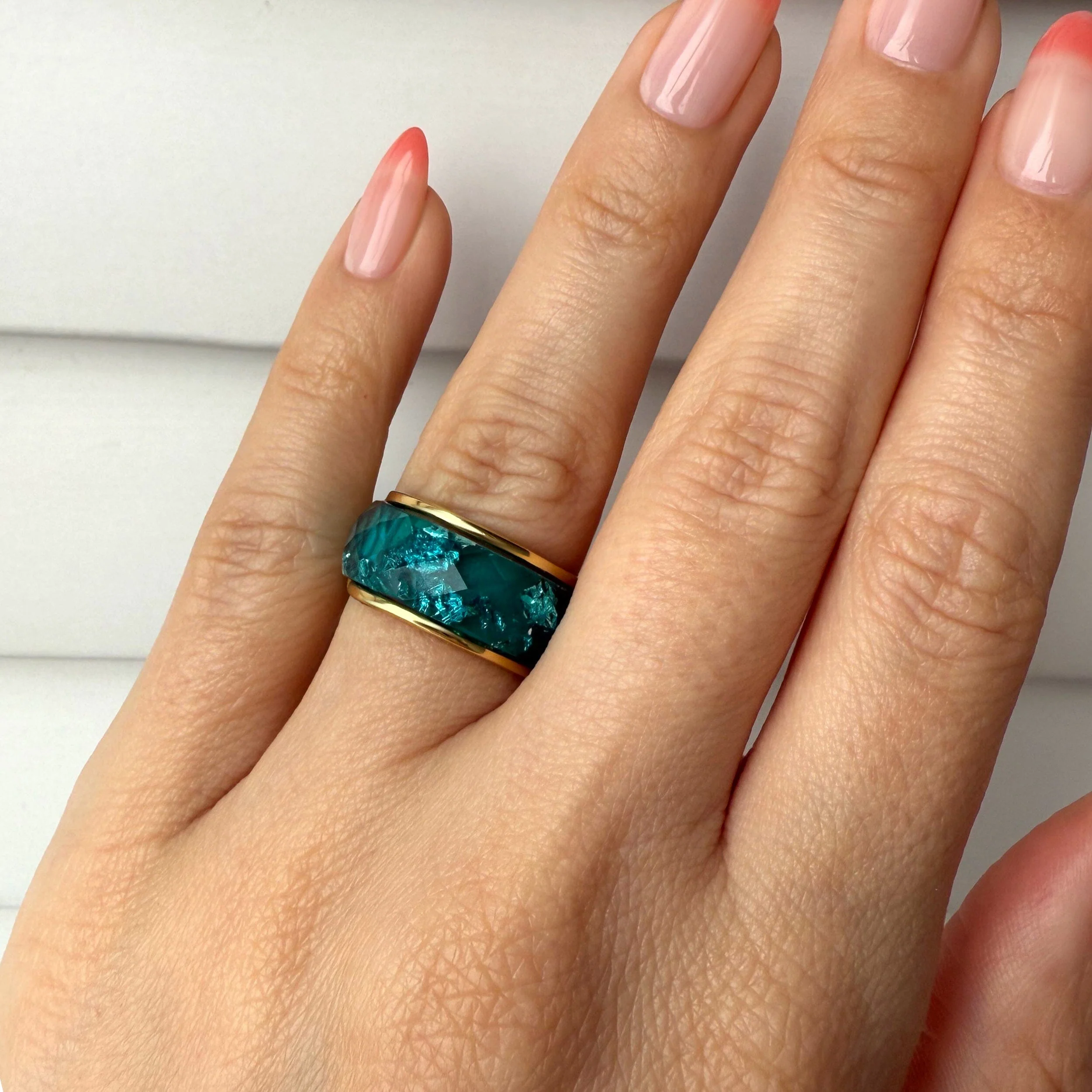2in1 Ocean Blue & Magma Rings - Image 17