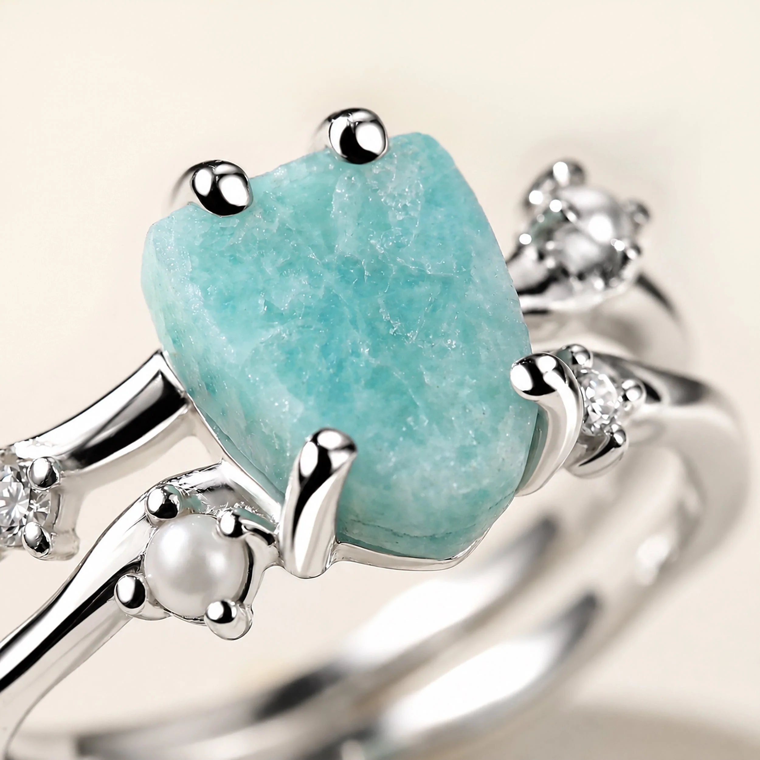Amazonite Ring - Flow - Image 10