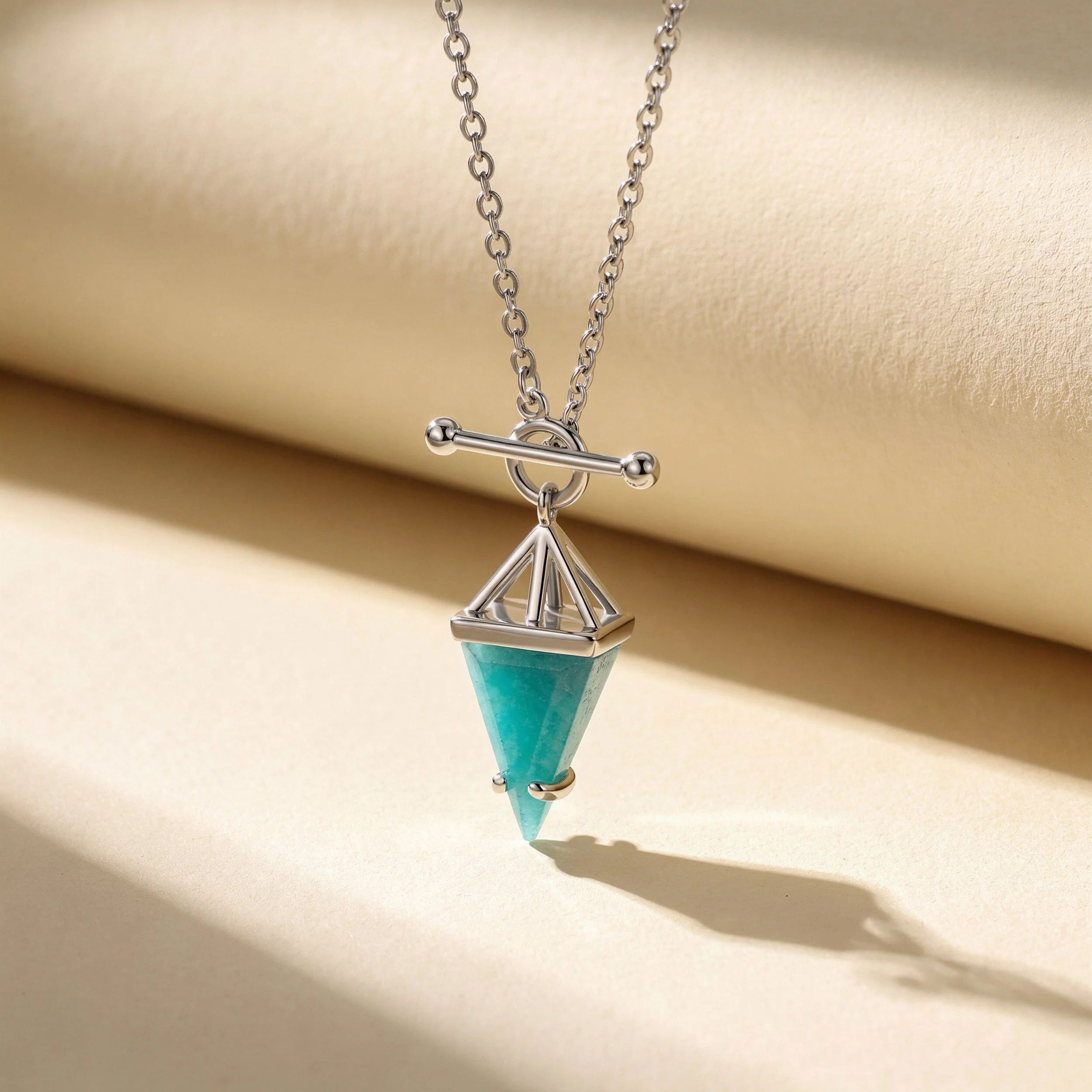 Amazonite Heroine & Herringbone Necklaces - Image 10