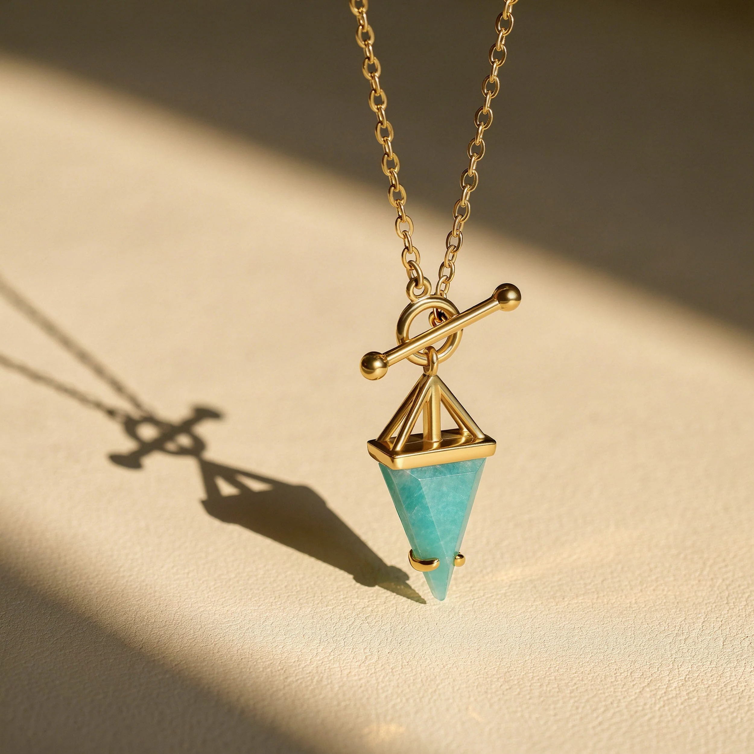 Amazonite Heroine & Herringbone Necklaces - Image 11