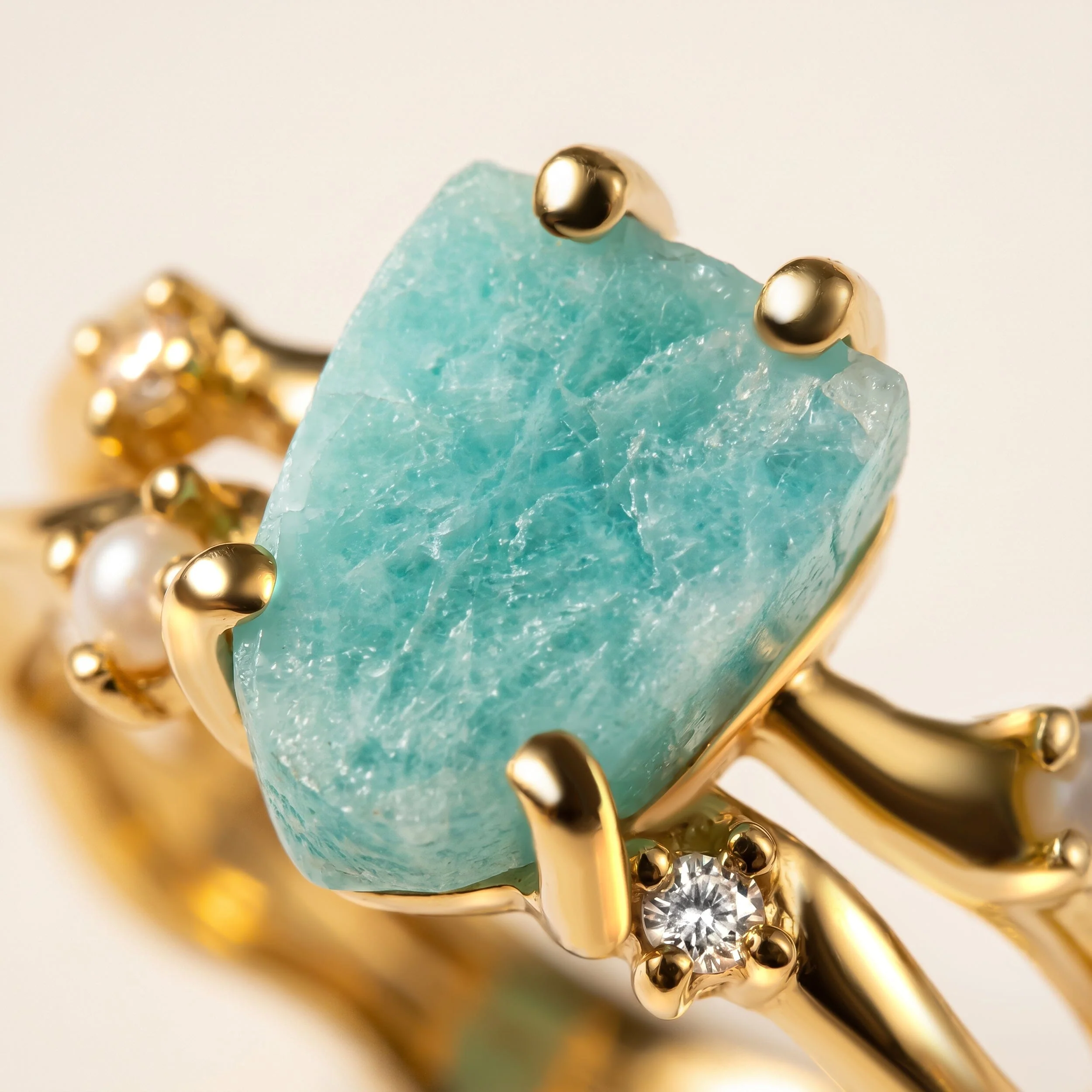 Amazonite Ring - Flow - Image 15