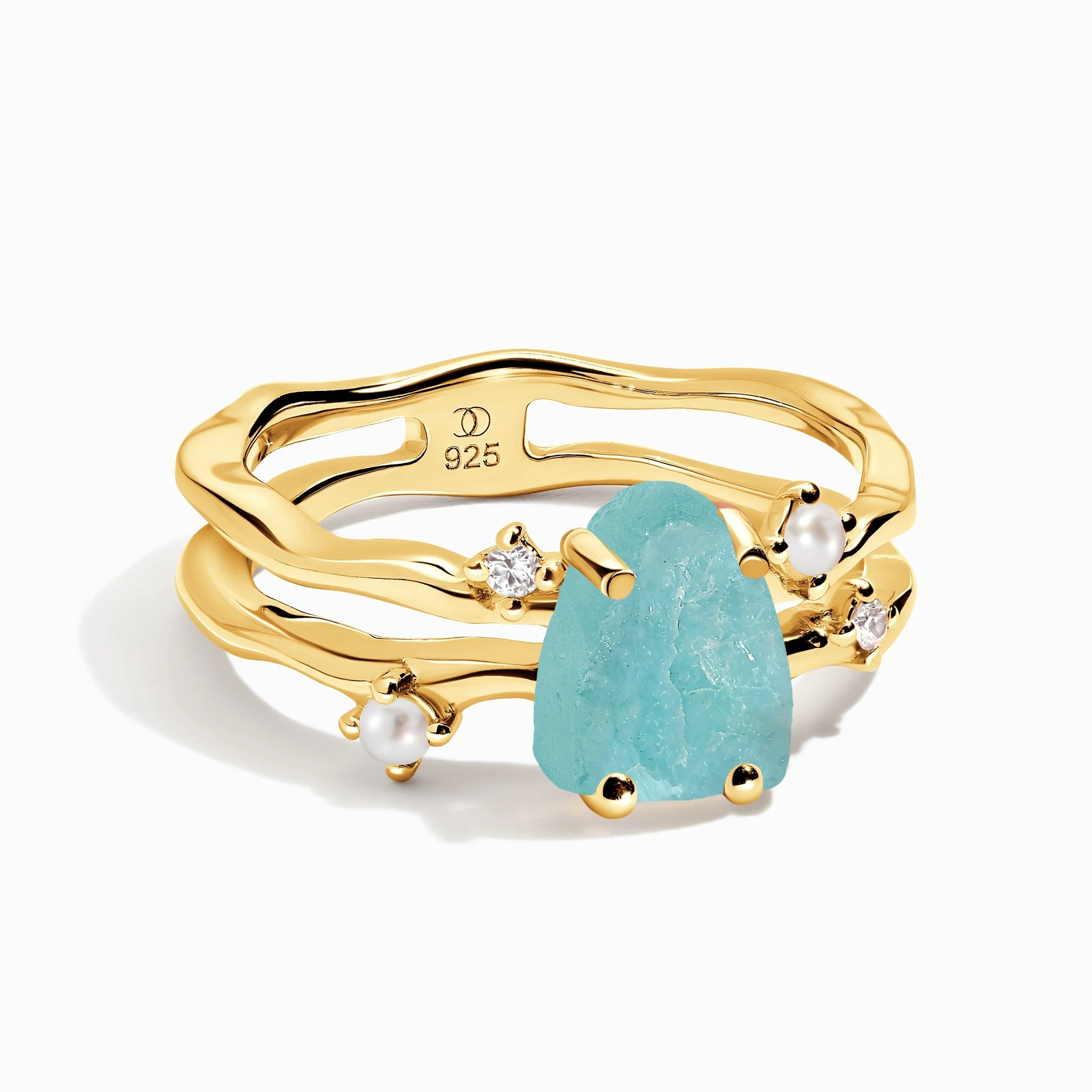 Amazonite Ring - Flow - Image 3