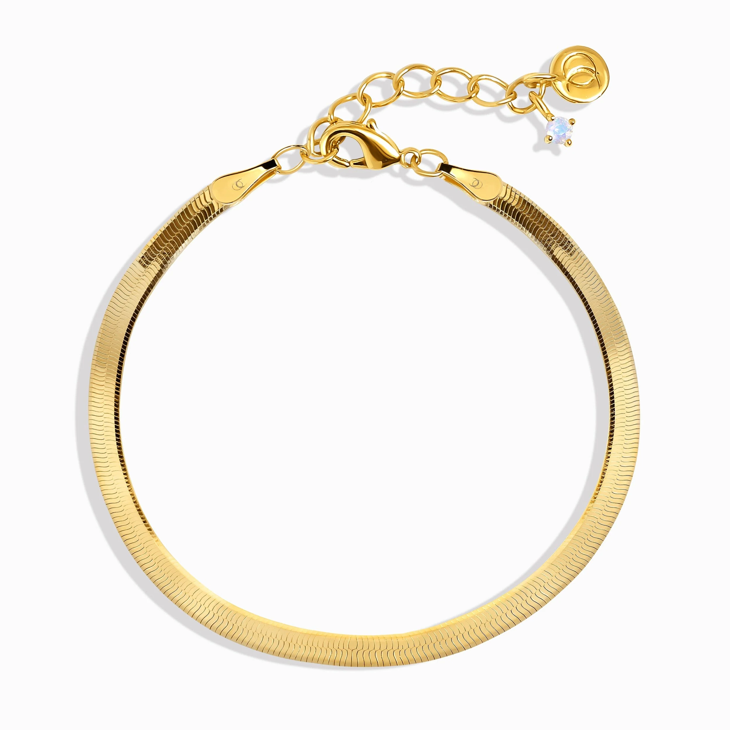 Anklet - Herringbone Chain - Image 4