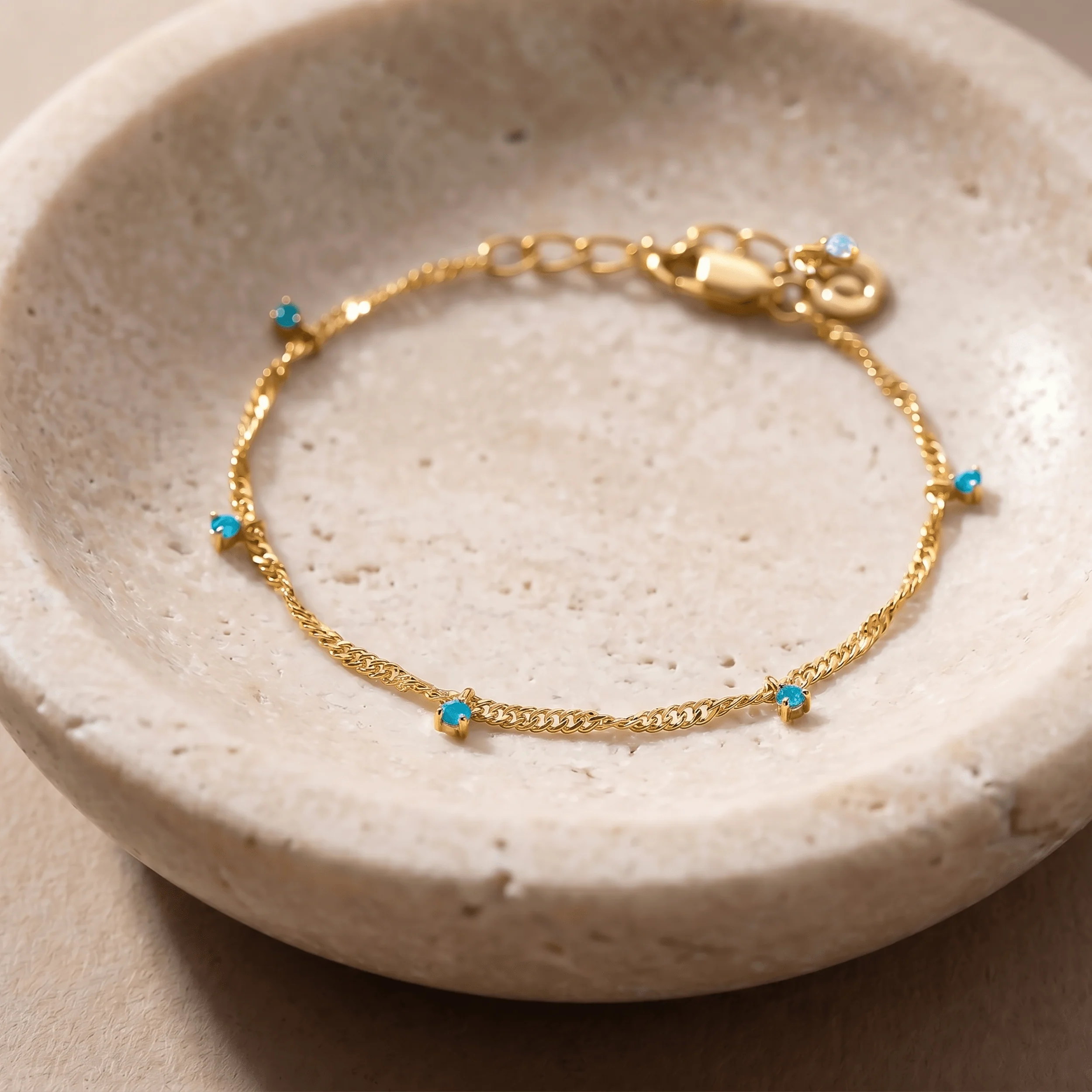 Apatite Anklet - Flowing - Image 11