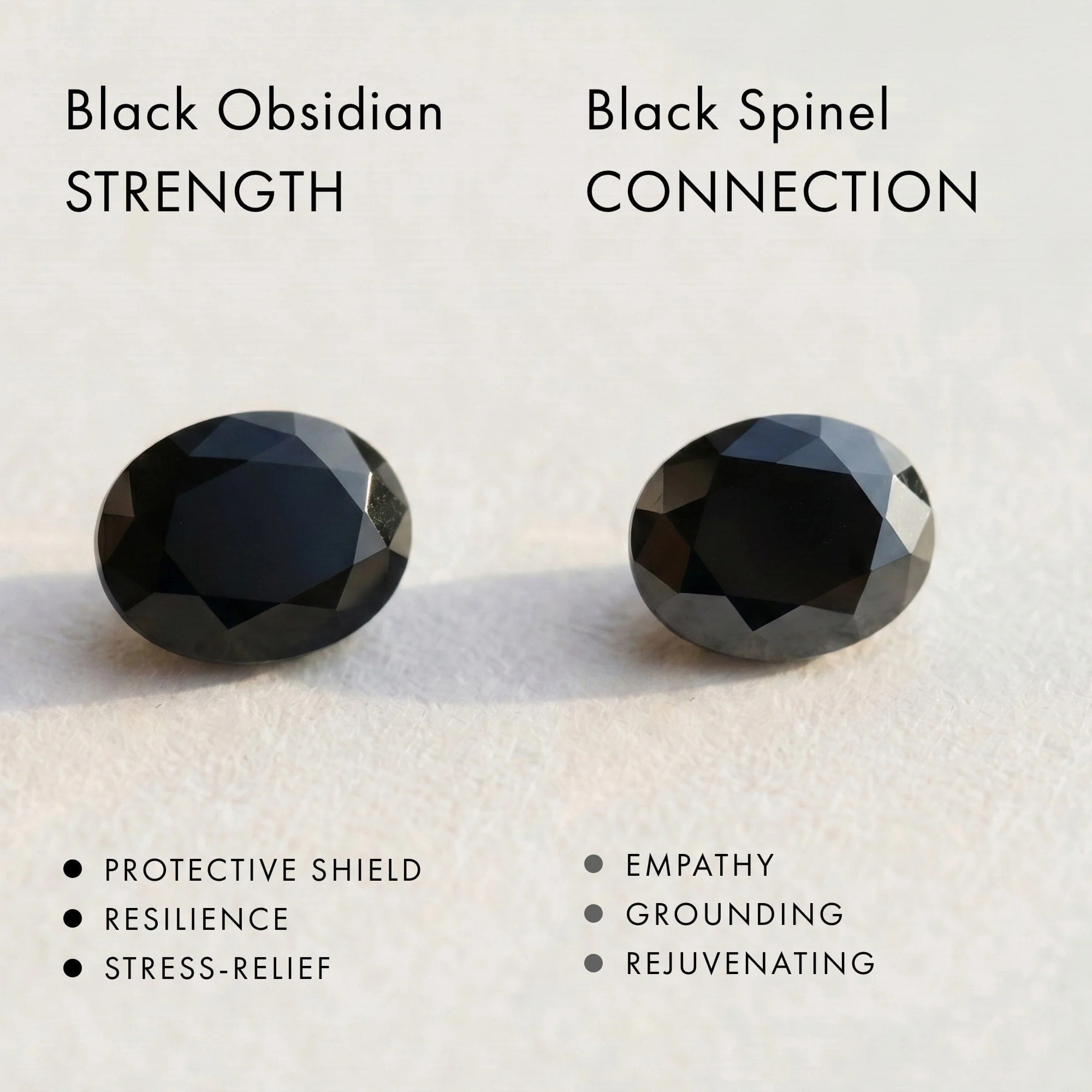 Black Obsidian Earrings - Serpent - Image 6