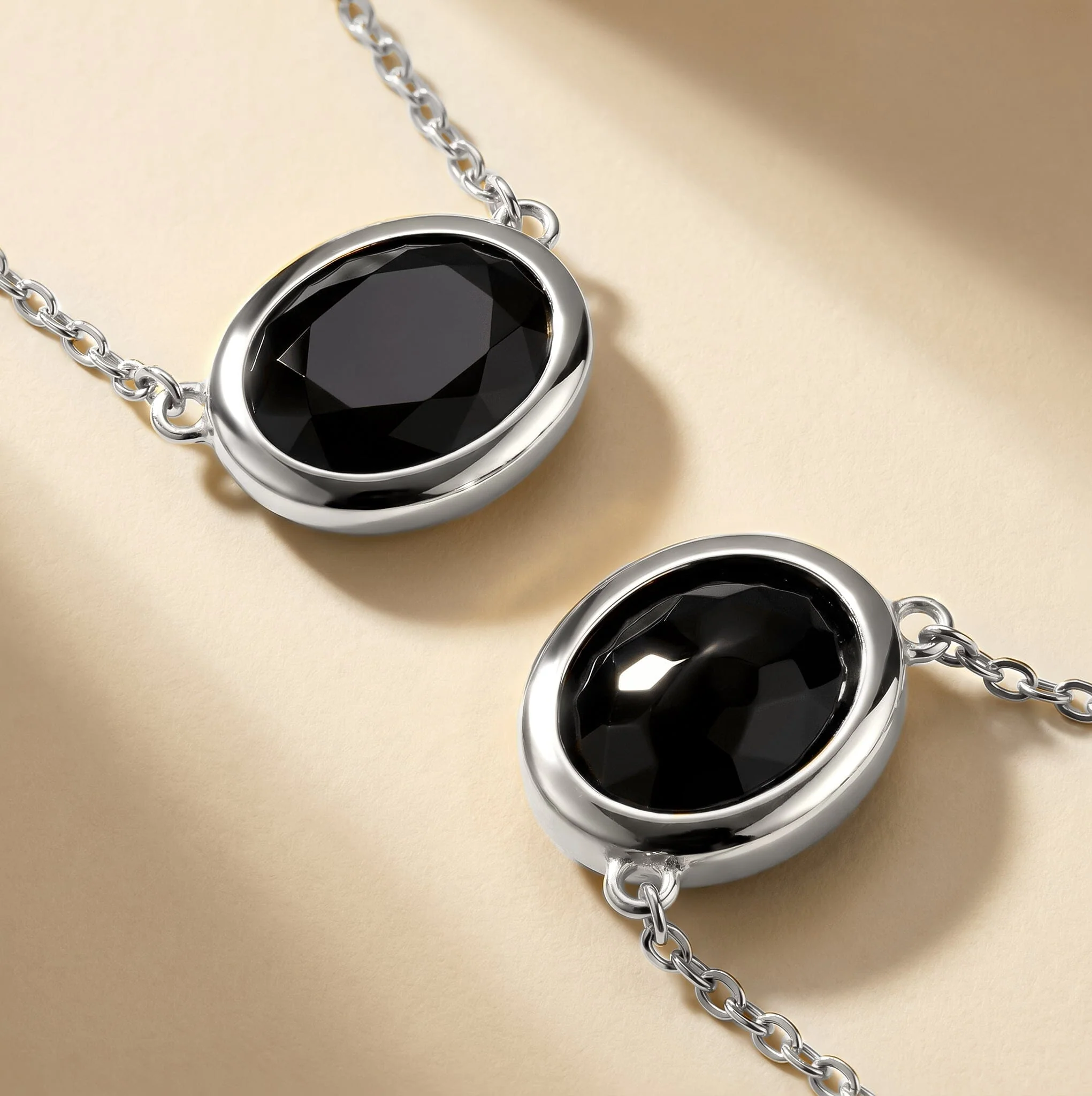 Black Obsidian Necklace - Skin-Touch - Image 10