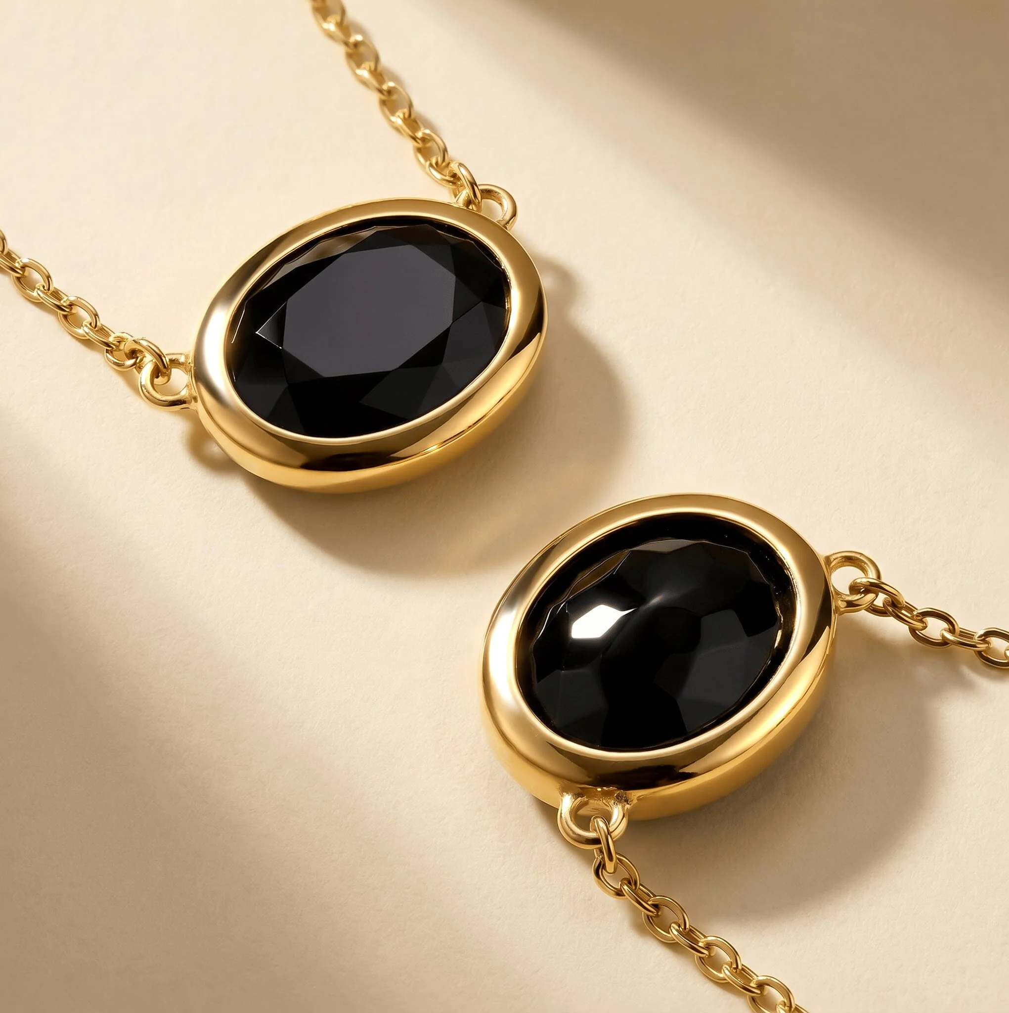 Black Obsidian Necklace - Skin-Touch - Image 11