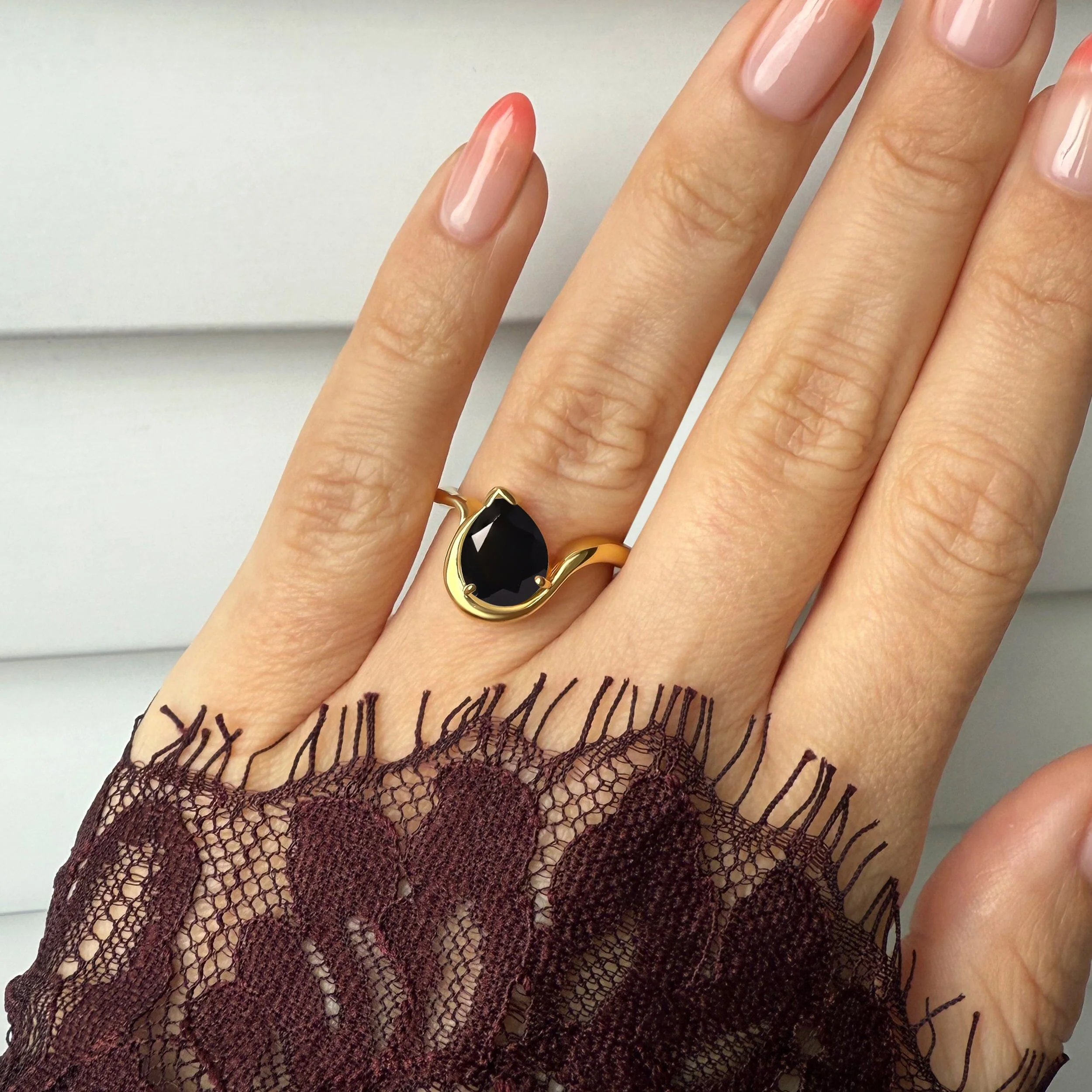 Black Obsidian Ring - Arc of Whisper - Image 2