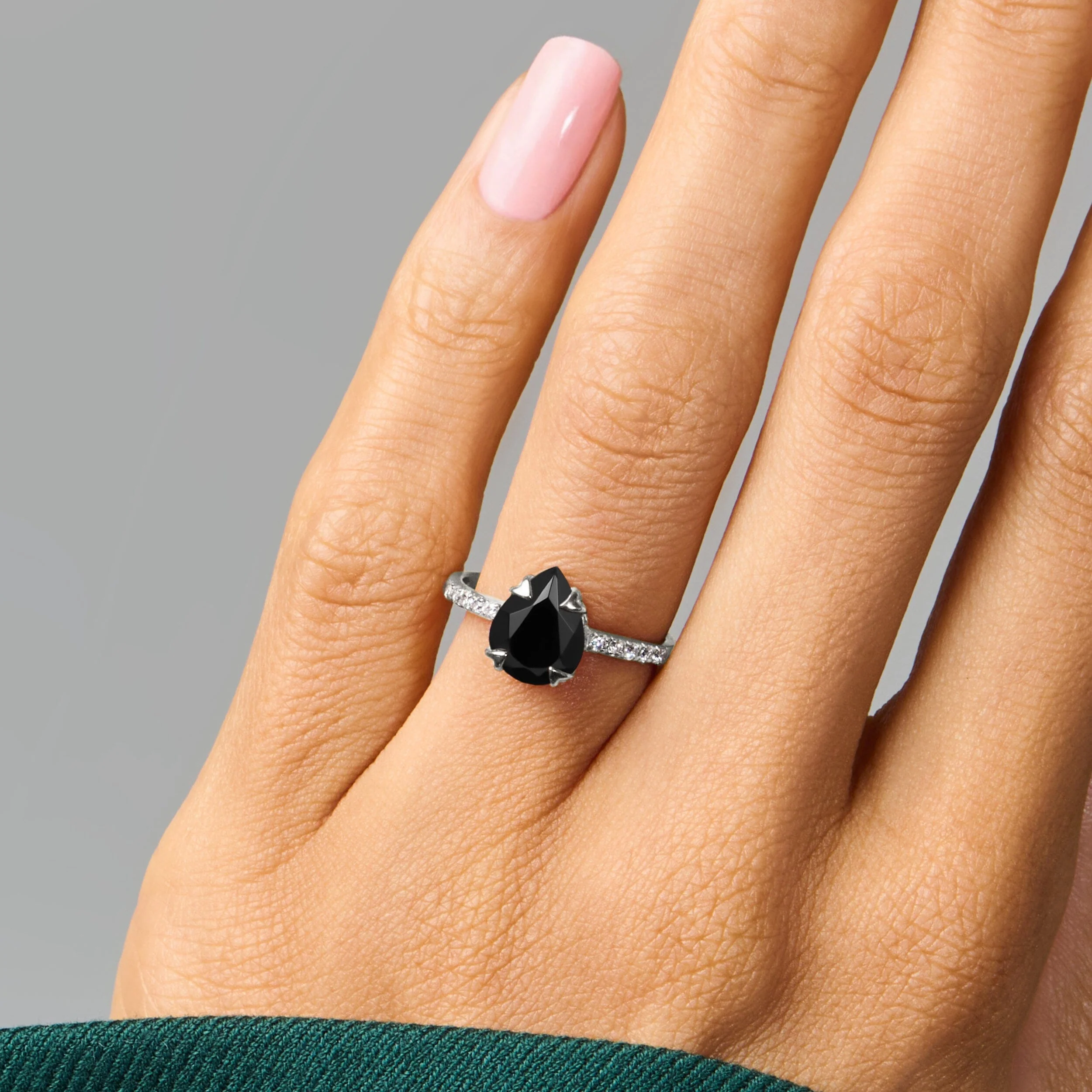 Black Obsidian Ring - Nymph - Image 2