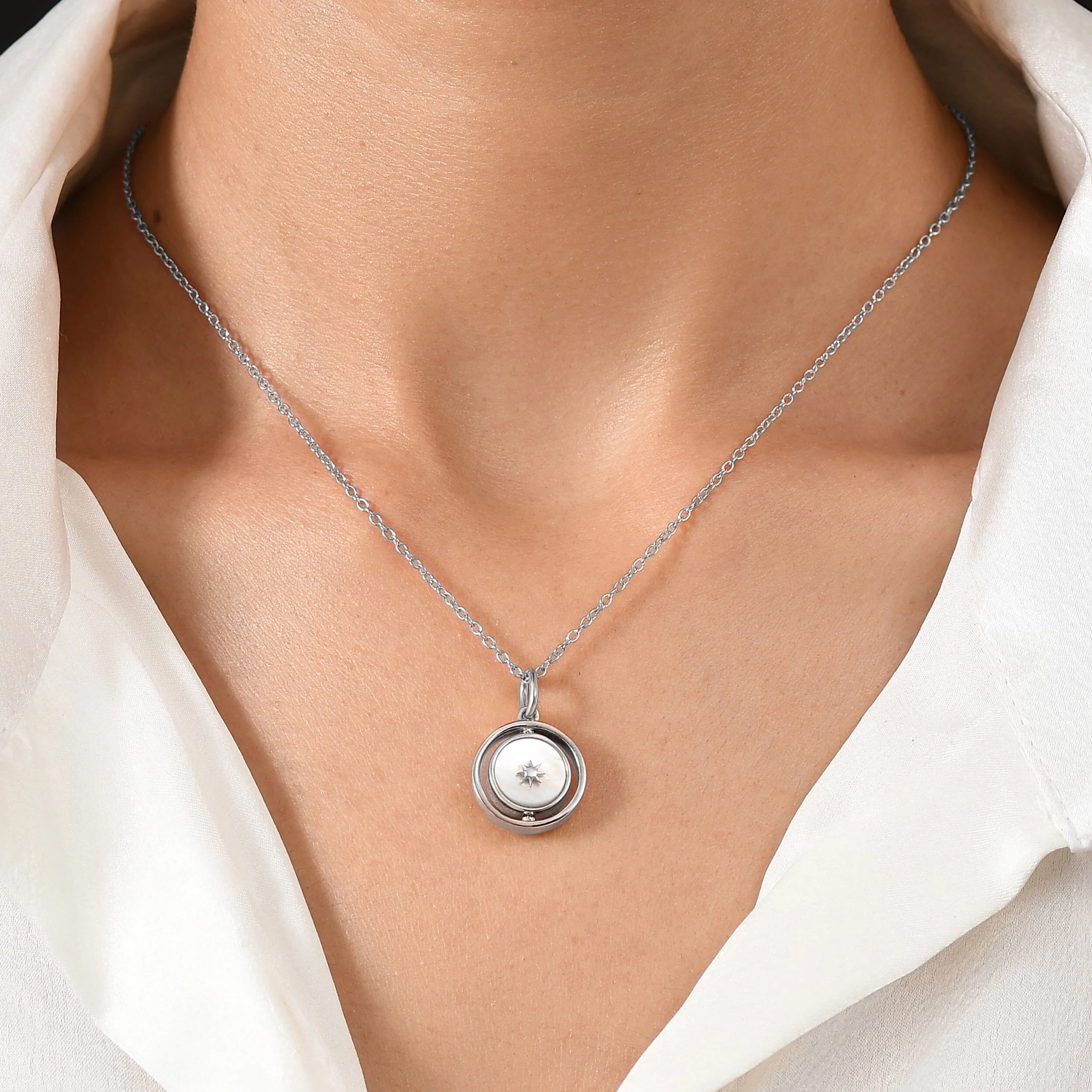 Black Onyx Pearl Necklace - Night & Day - Image 5