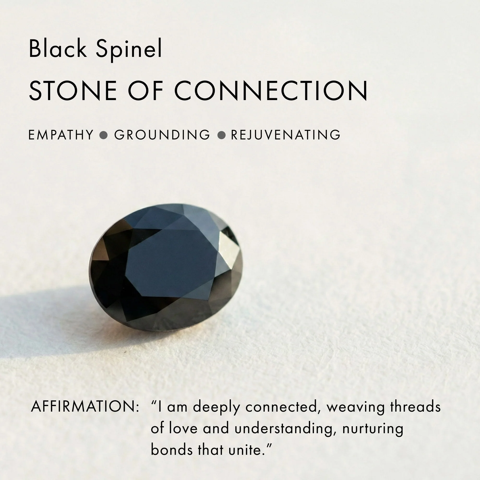 Black Obsidian Black Spinel Harlow & Infinite & Waves Rings - Image 8