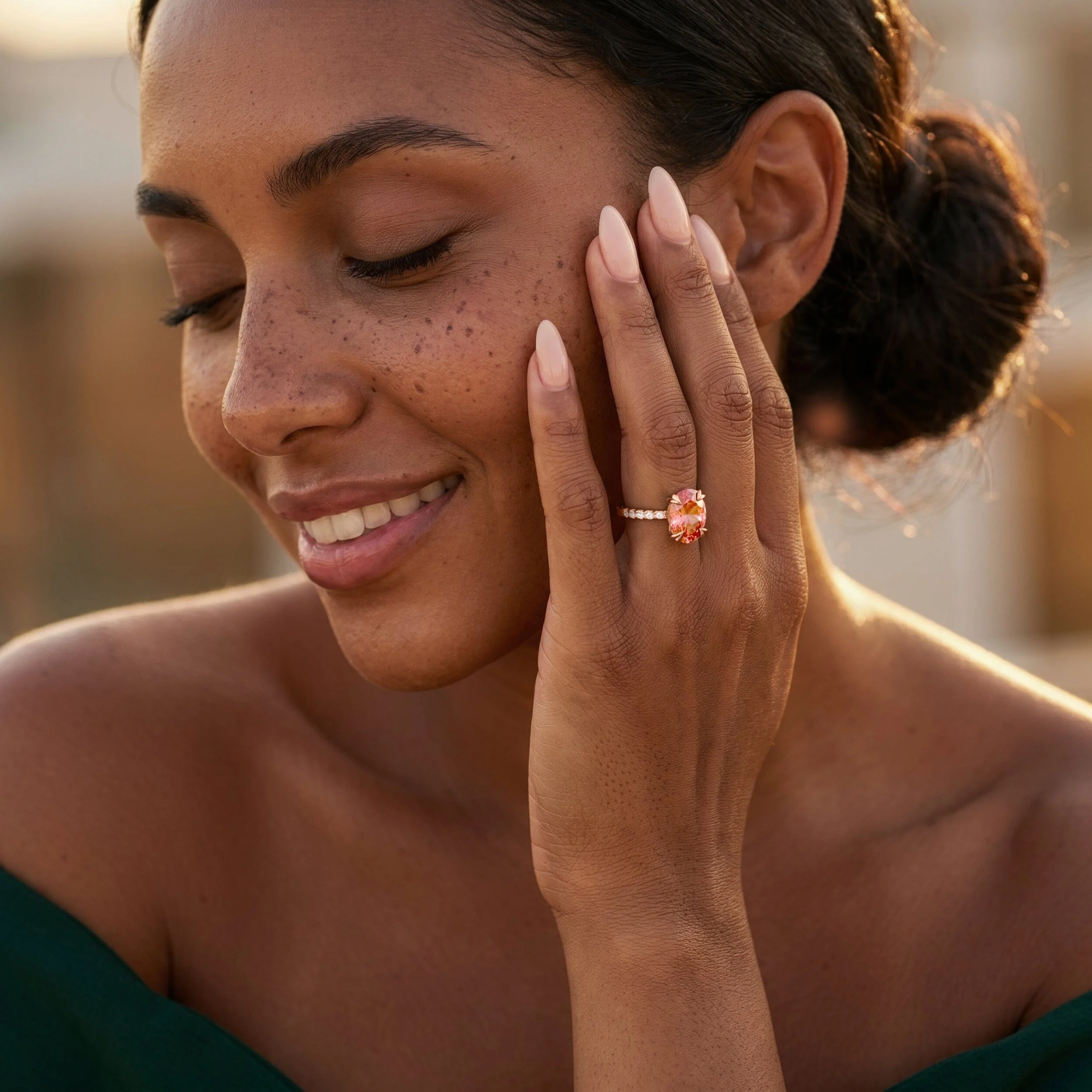 Coral Nanosital Ring - Harlow - Image 5
