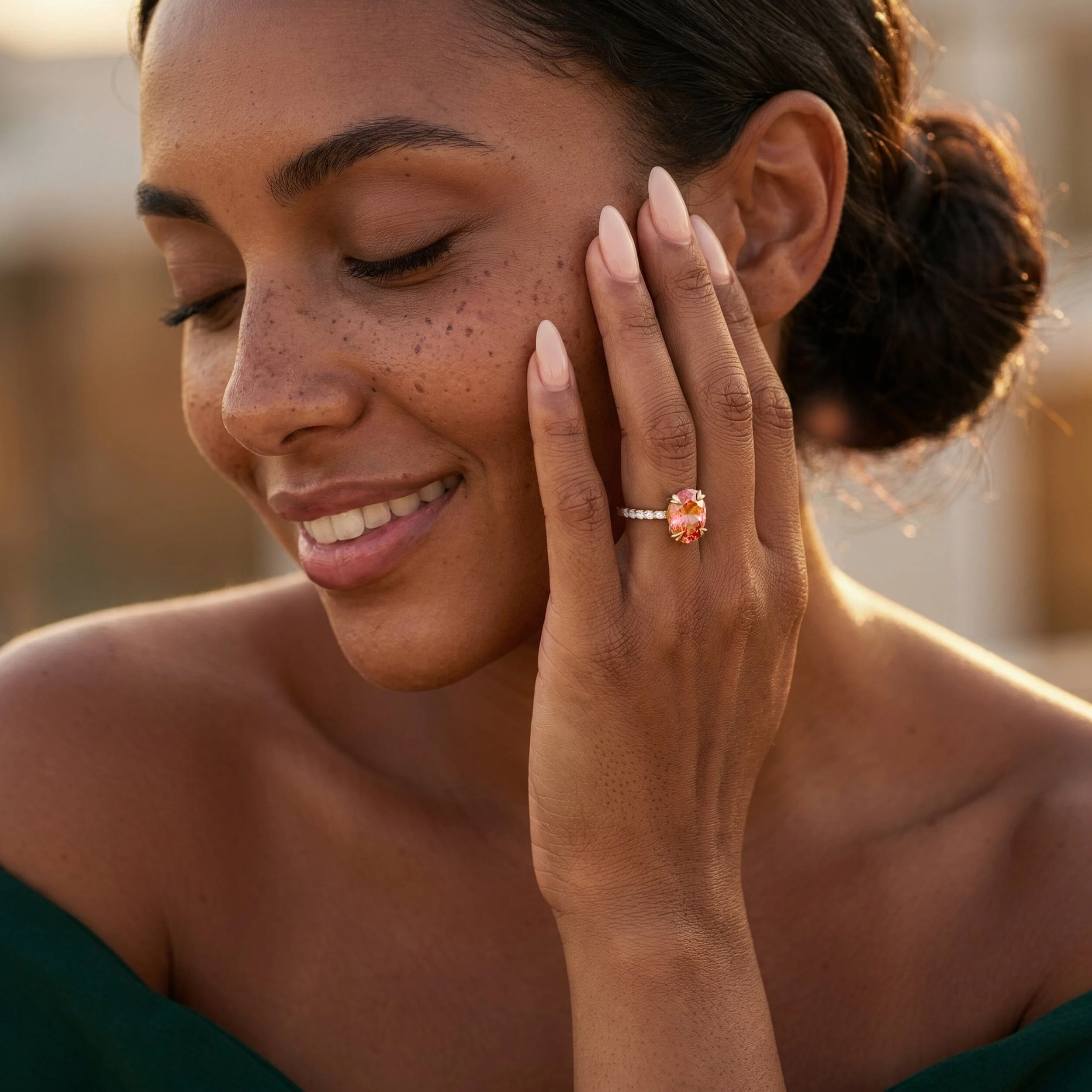 Coral Nanosital Ring - Harlow - Image 6