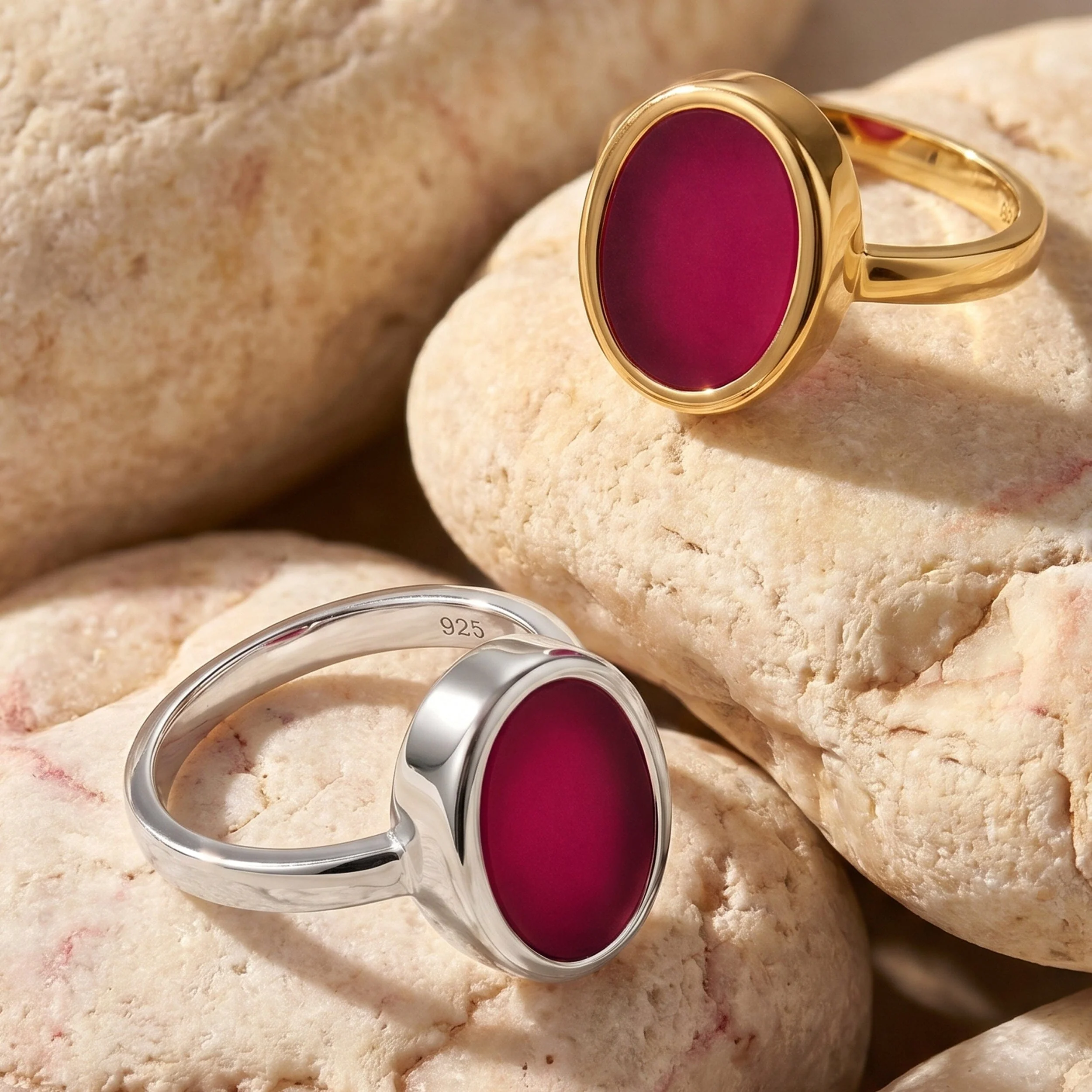 Crystal Ring - Enfolded Pink Quartz - Image 22