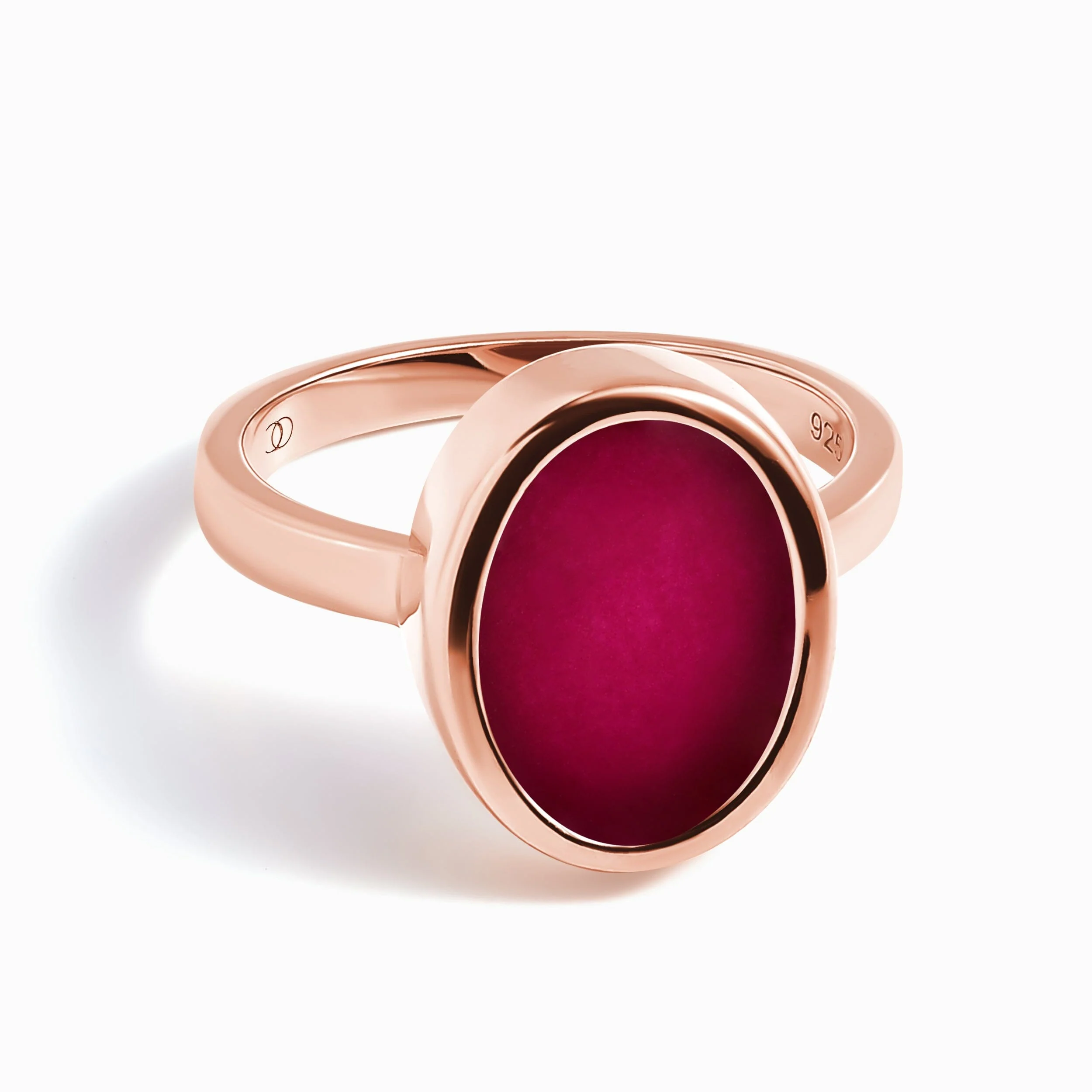 Crystal Ring - Enfolded Pink Quartz - Image 3