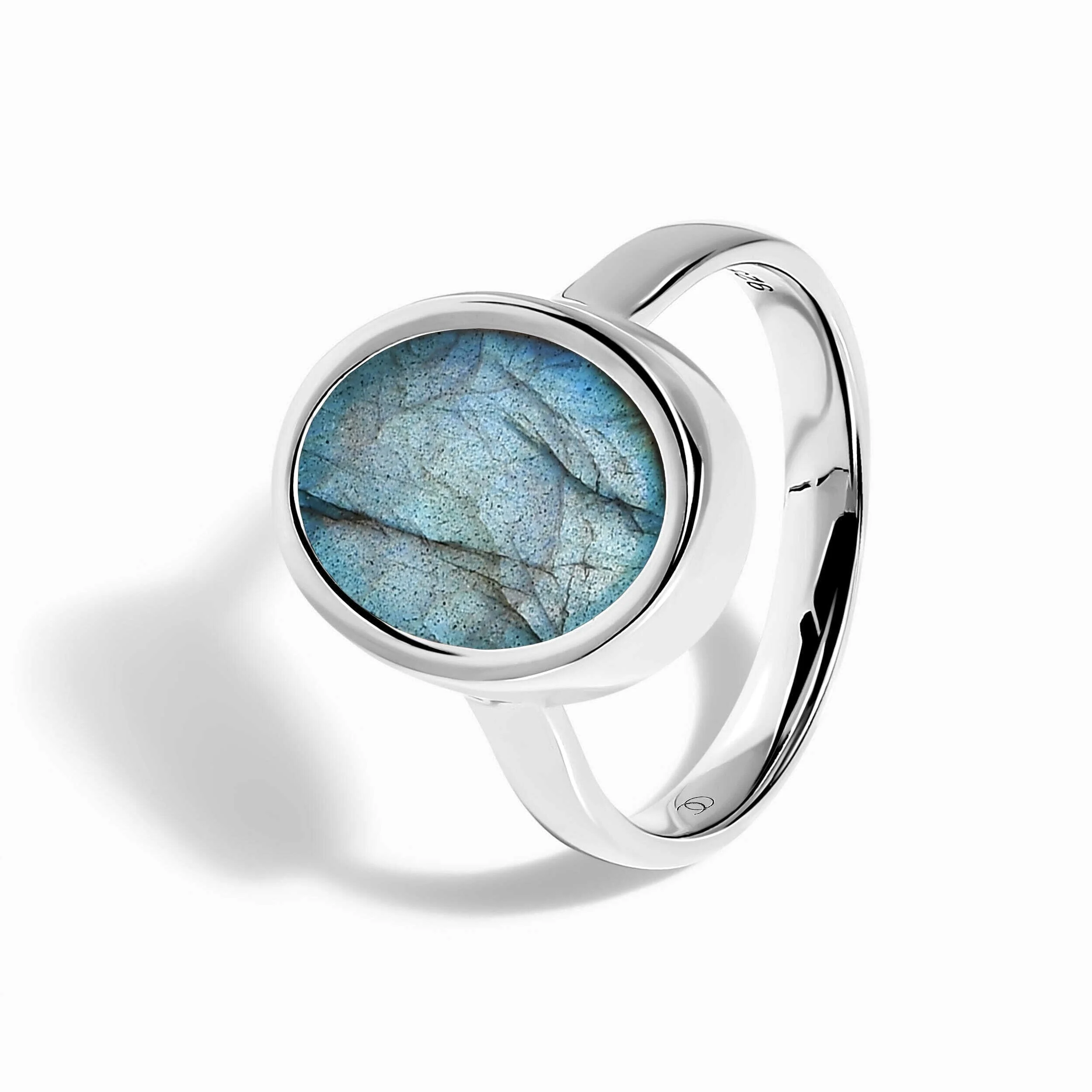 Enfolded Labradorite & Waves Rings - Image 17