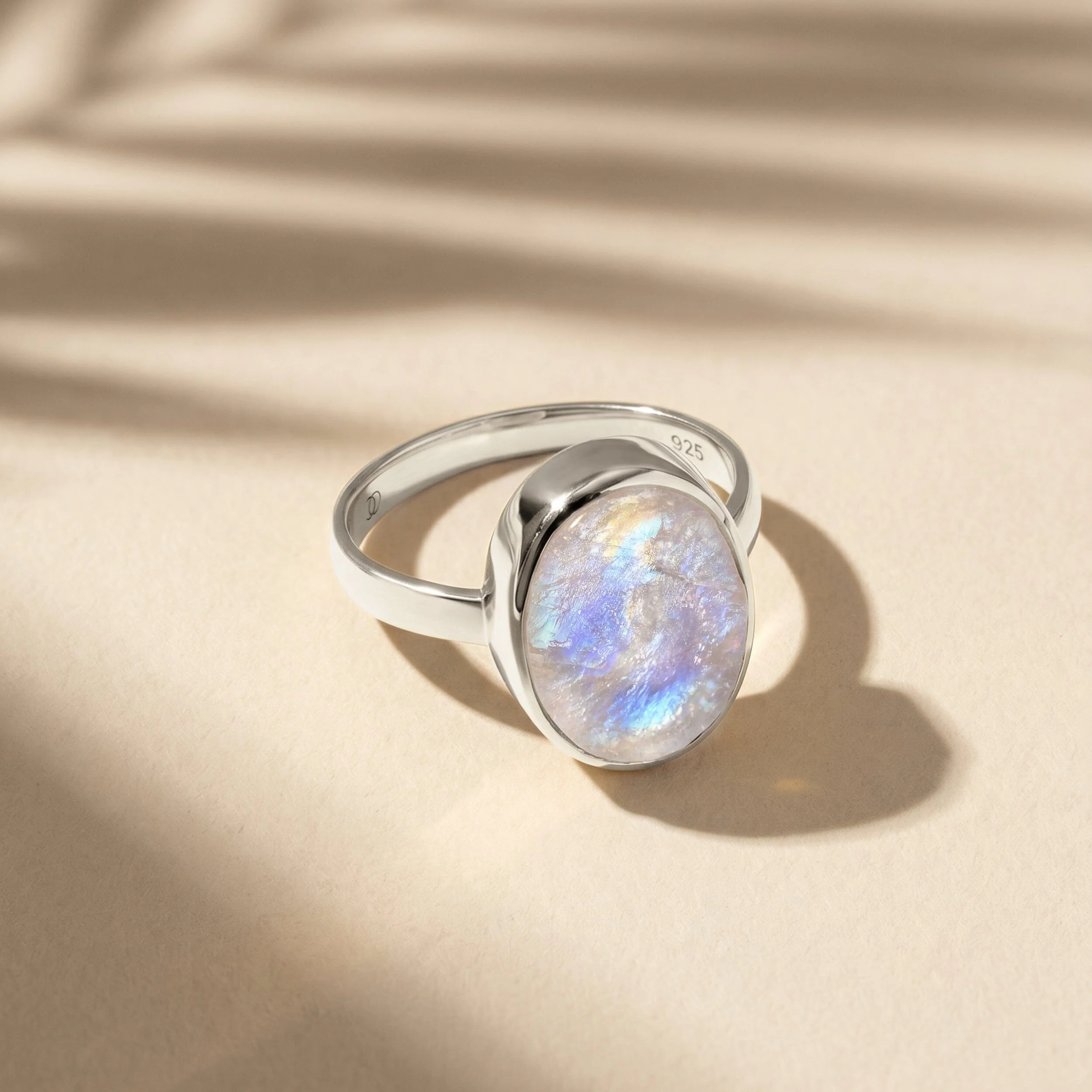 Raw Crystal Ring - Enfolded Moonstone - Image 20
