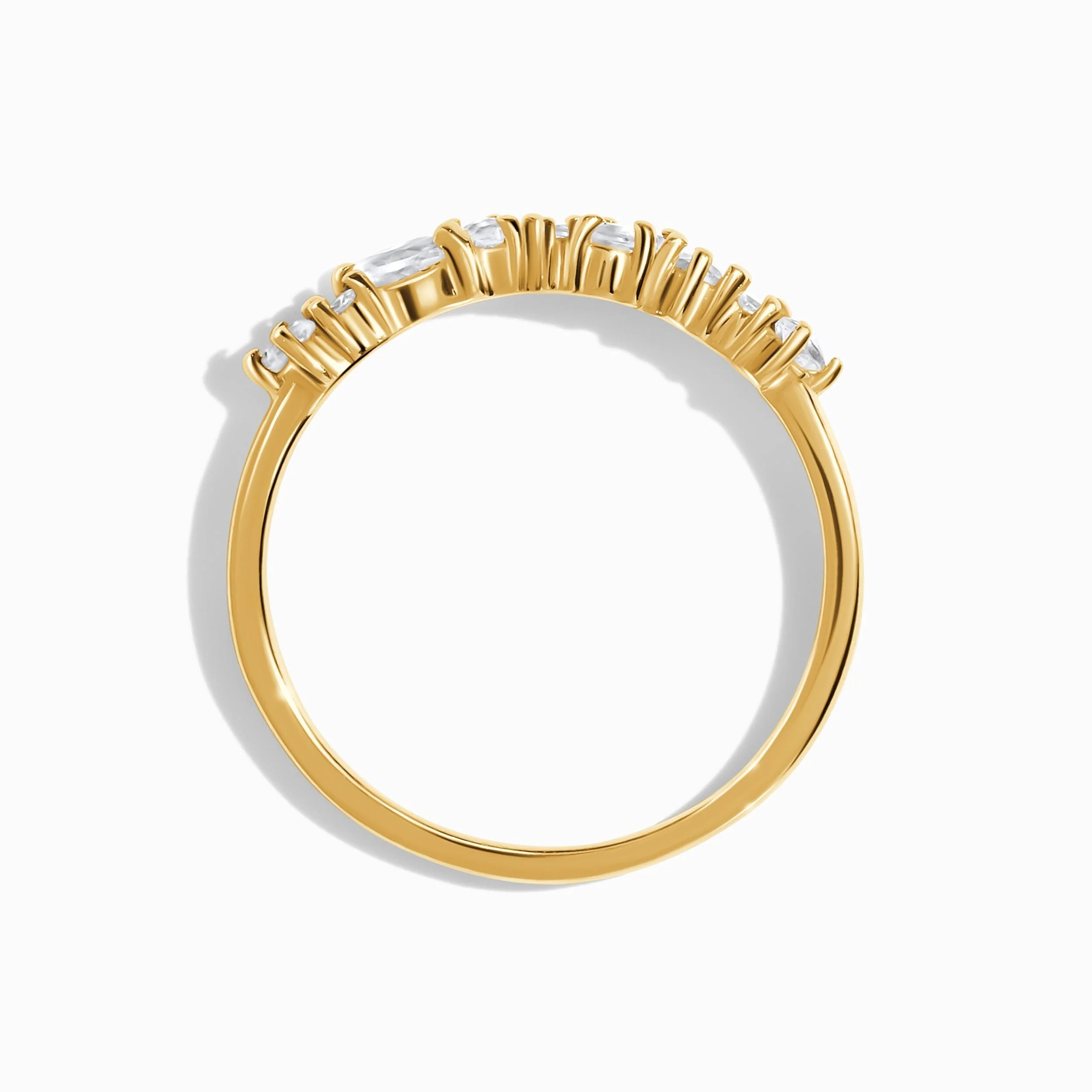 Fine Moonstone Lab Diamond Ring - Grace - Image 14