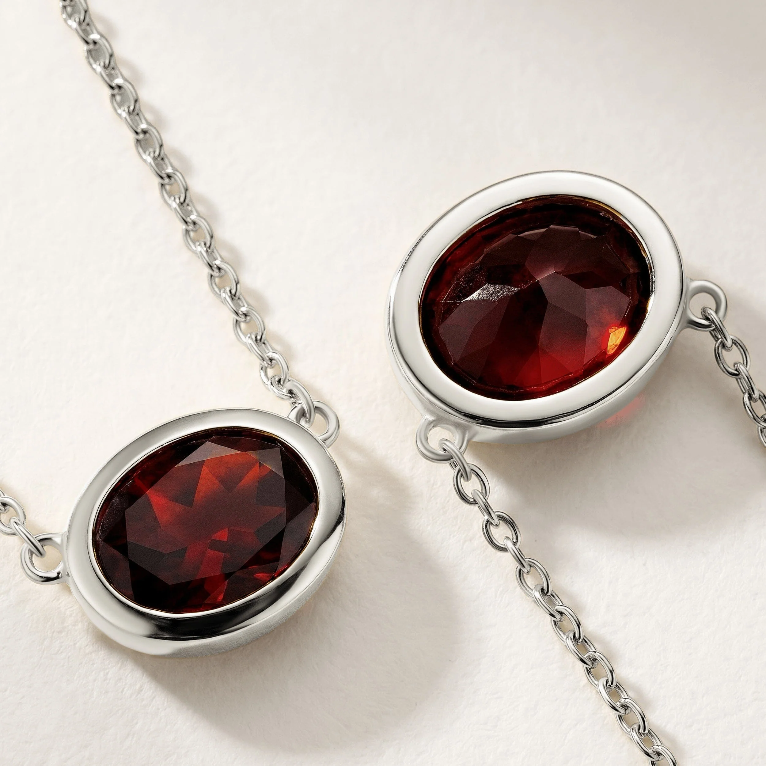 Garnet Necklace - Skin-Touch - Image 14