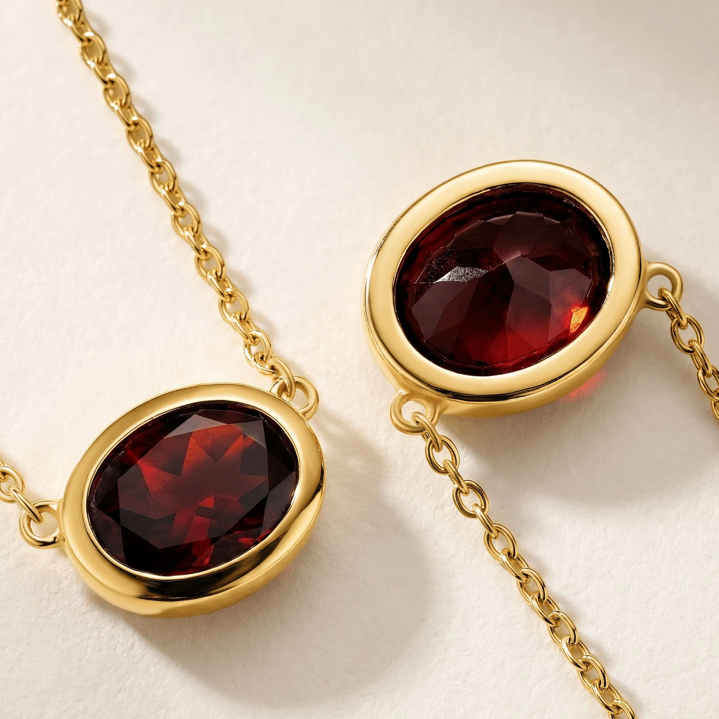 Garnet Necklace - Skin-Touch - Image 16