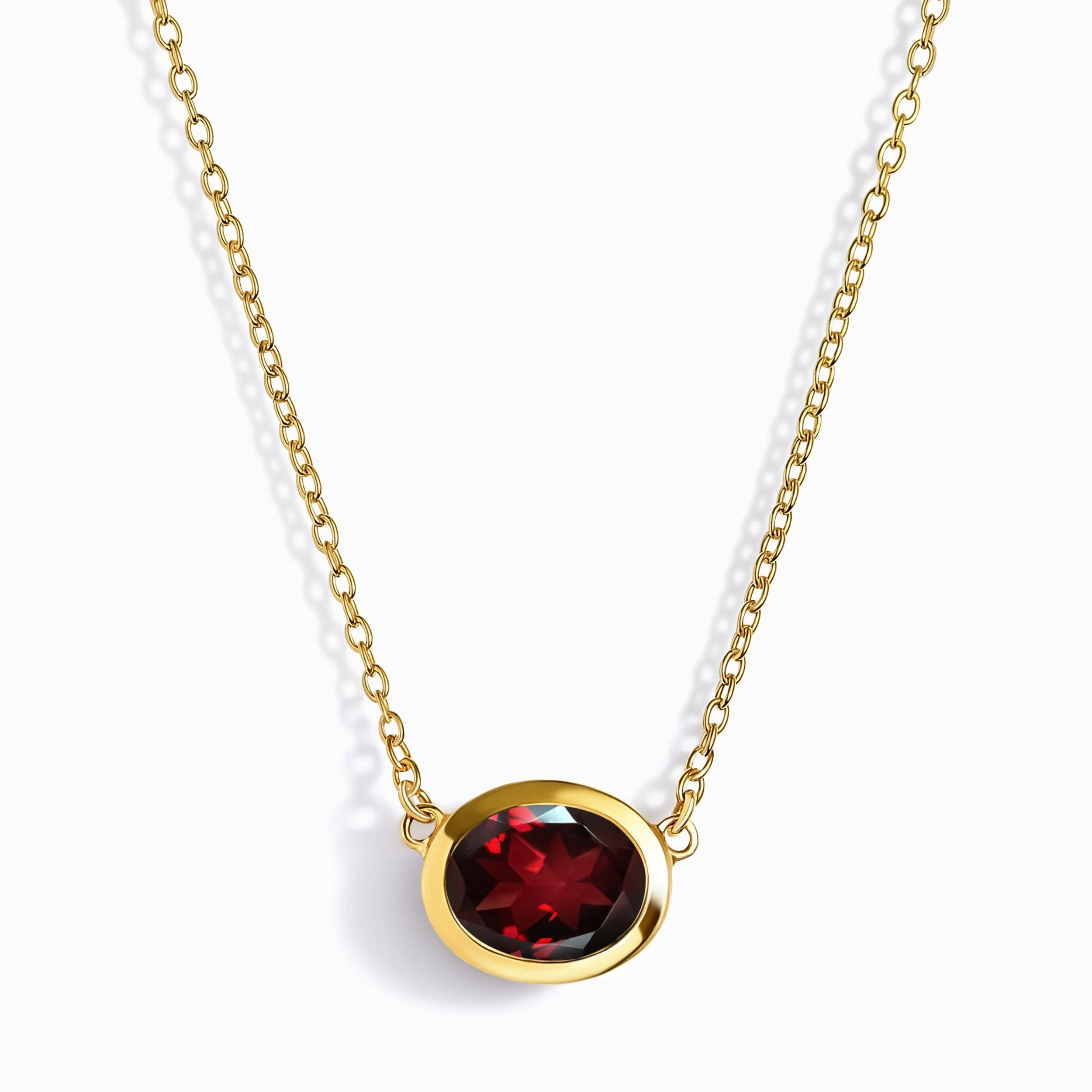 Garnet Necklace - Skin-Touch - Image 7