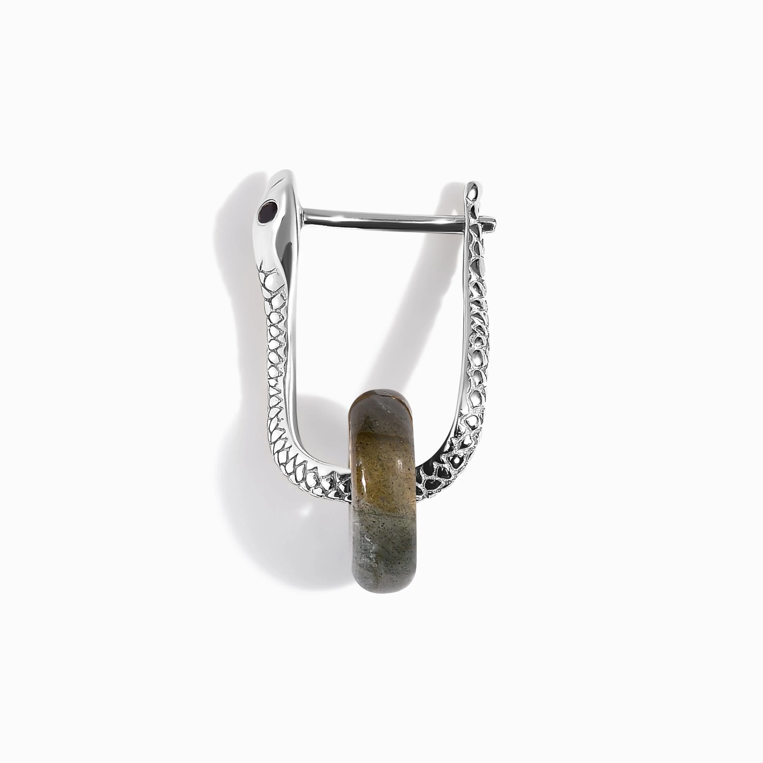 Labradorite Earrings - Serpent - Image 10