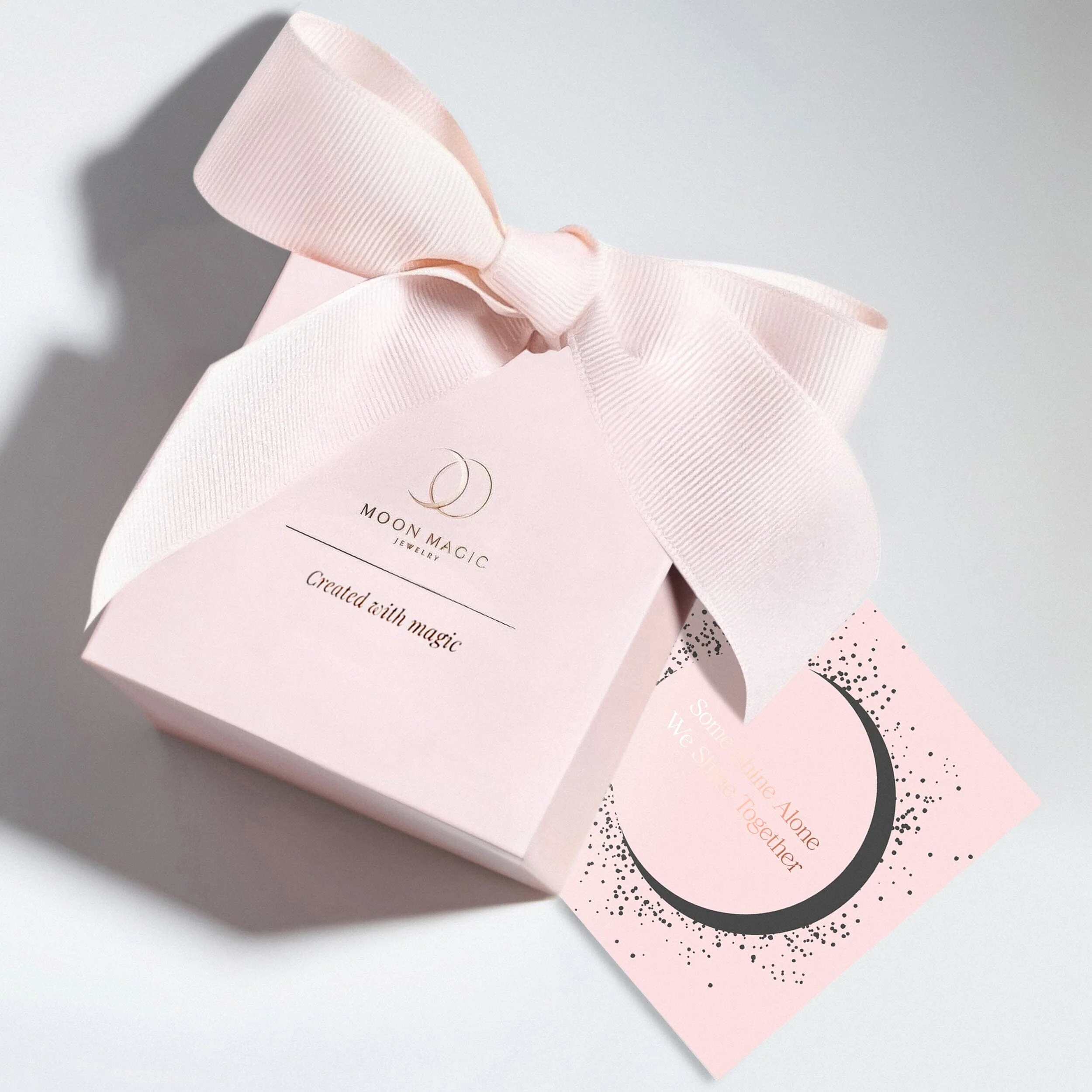 Light Pink Gift Bag & Card Set - Image 2