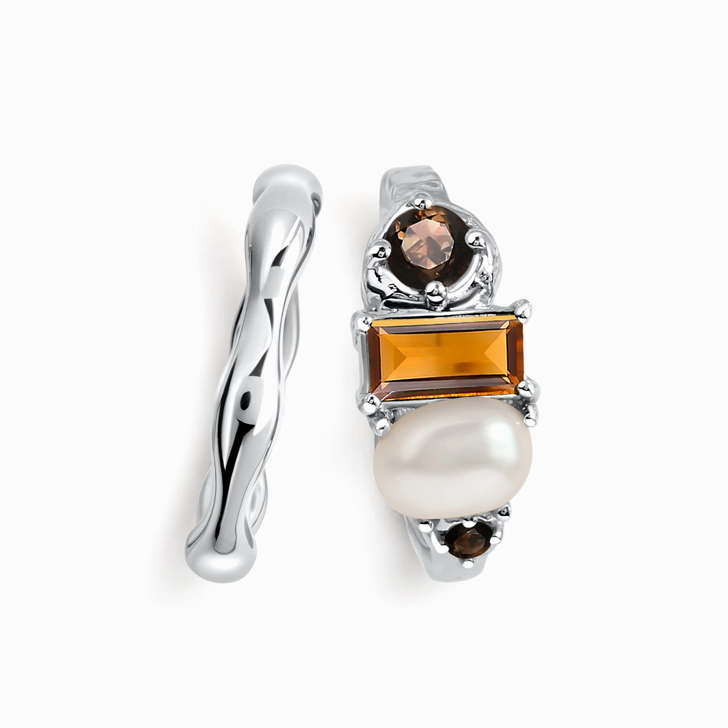Madeira Citrine Treasure & Magma Band Set - Image 2