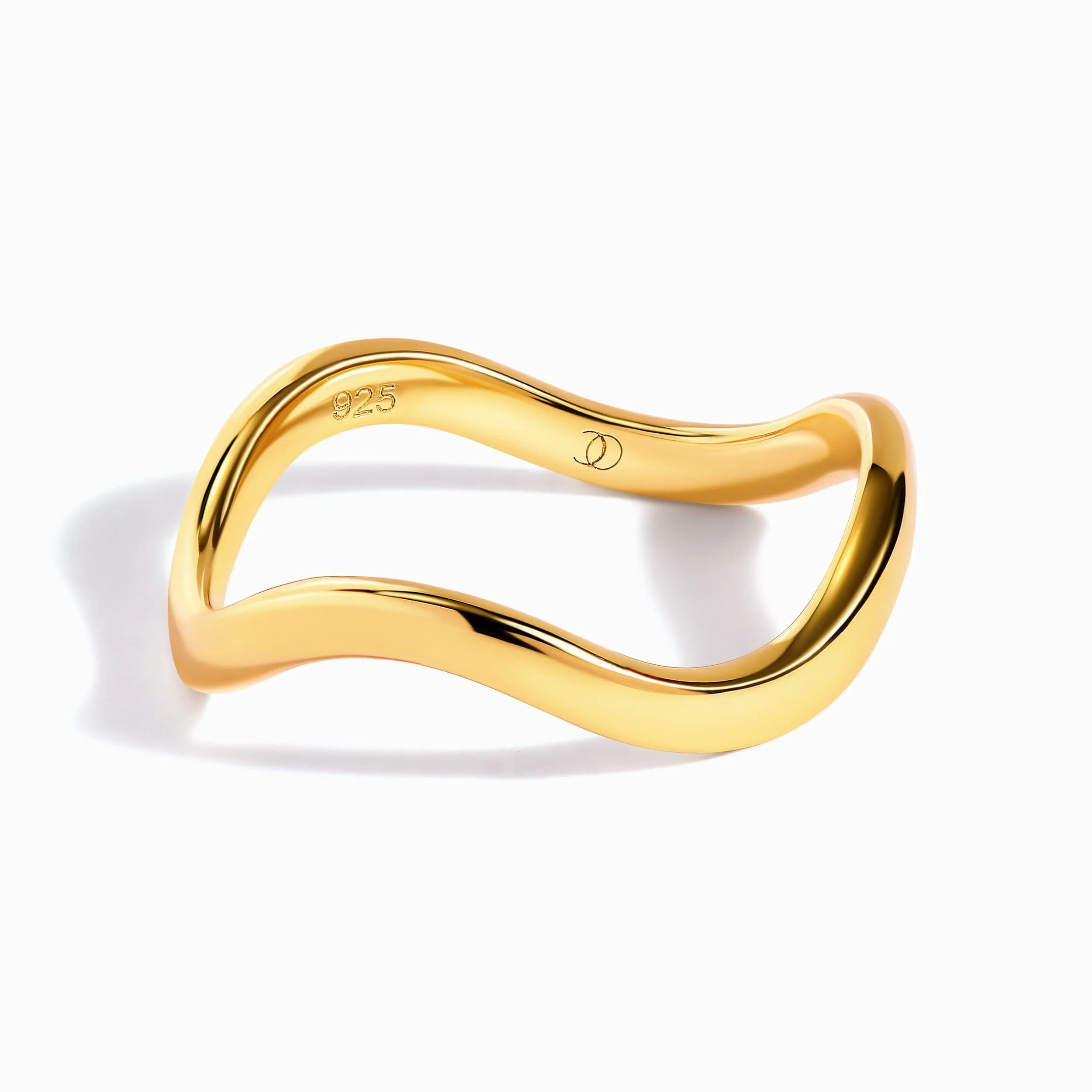 Madeira Citrine Treasure Ring & Waves Band - Image 14