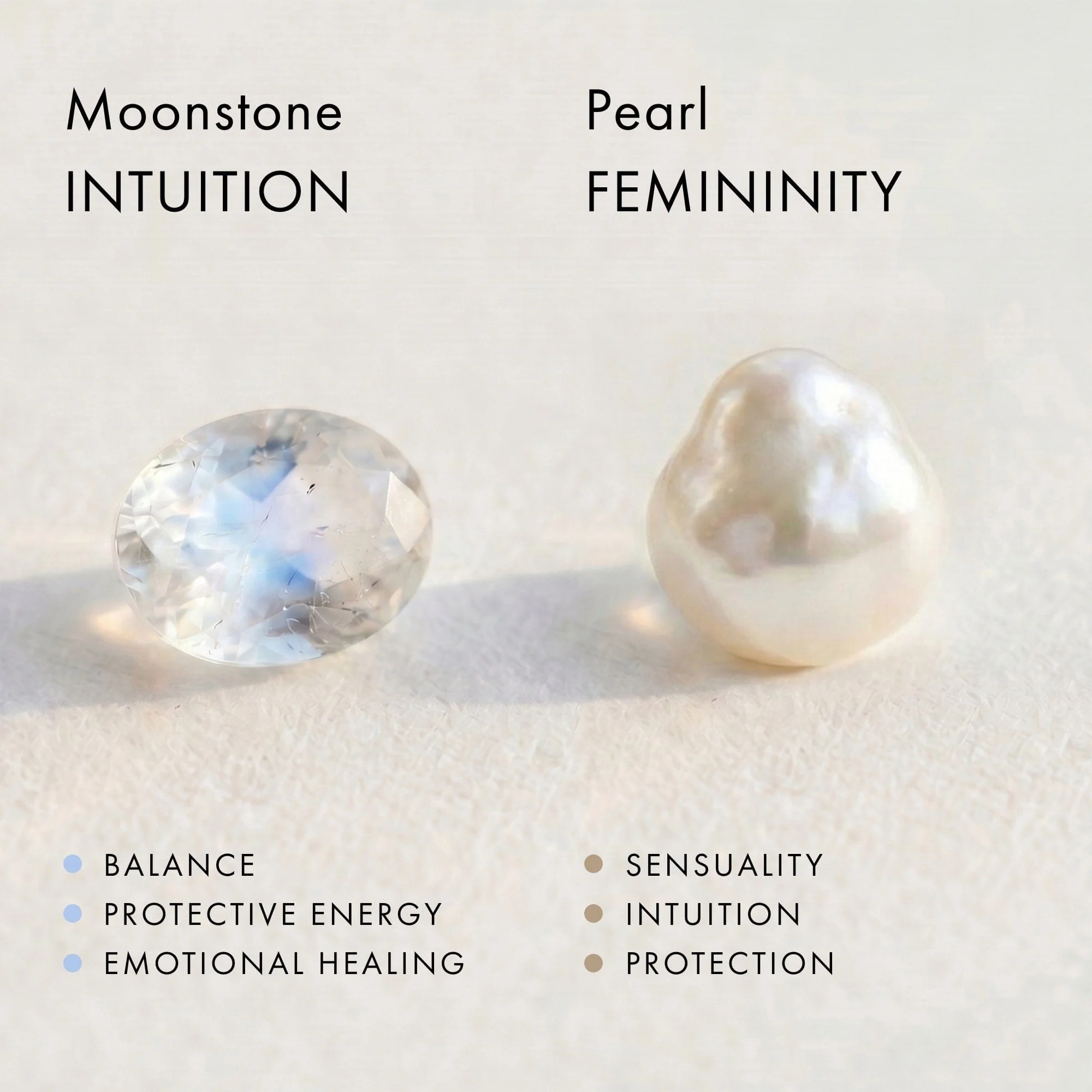 Moonstone Heirloom & Magma & Waves Rings - Image 5