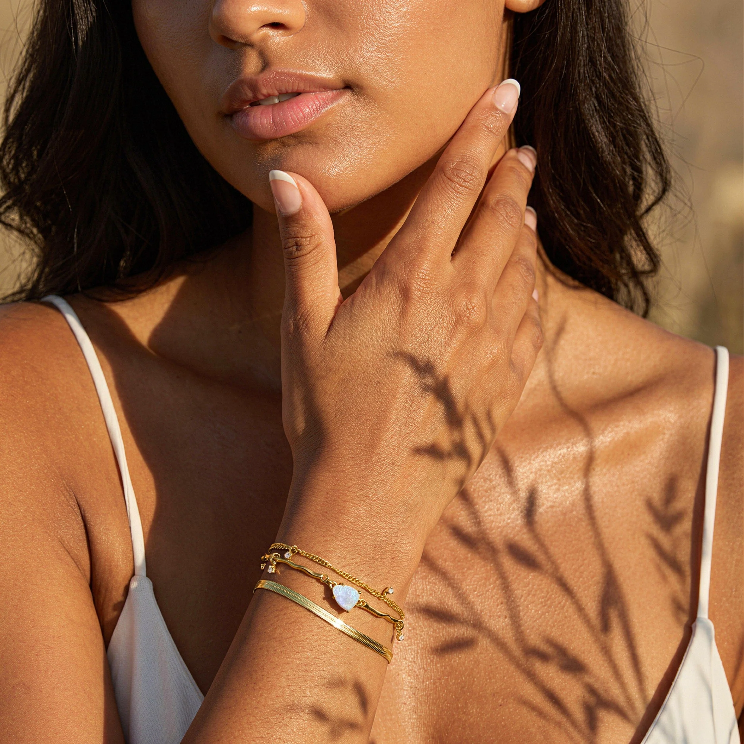 Moonstone Bracelet Stack - Flow - Image 10
