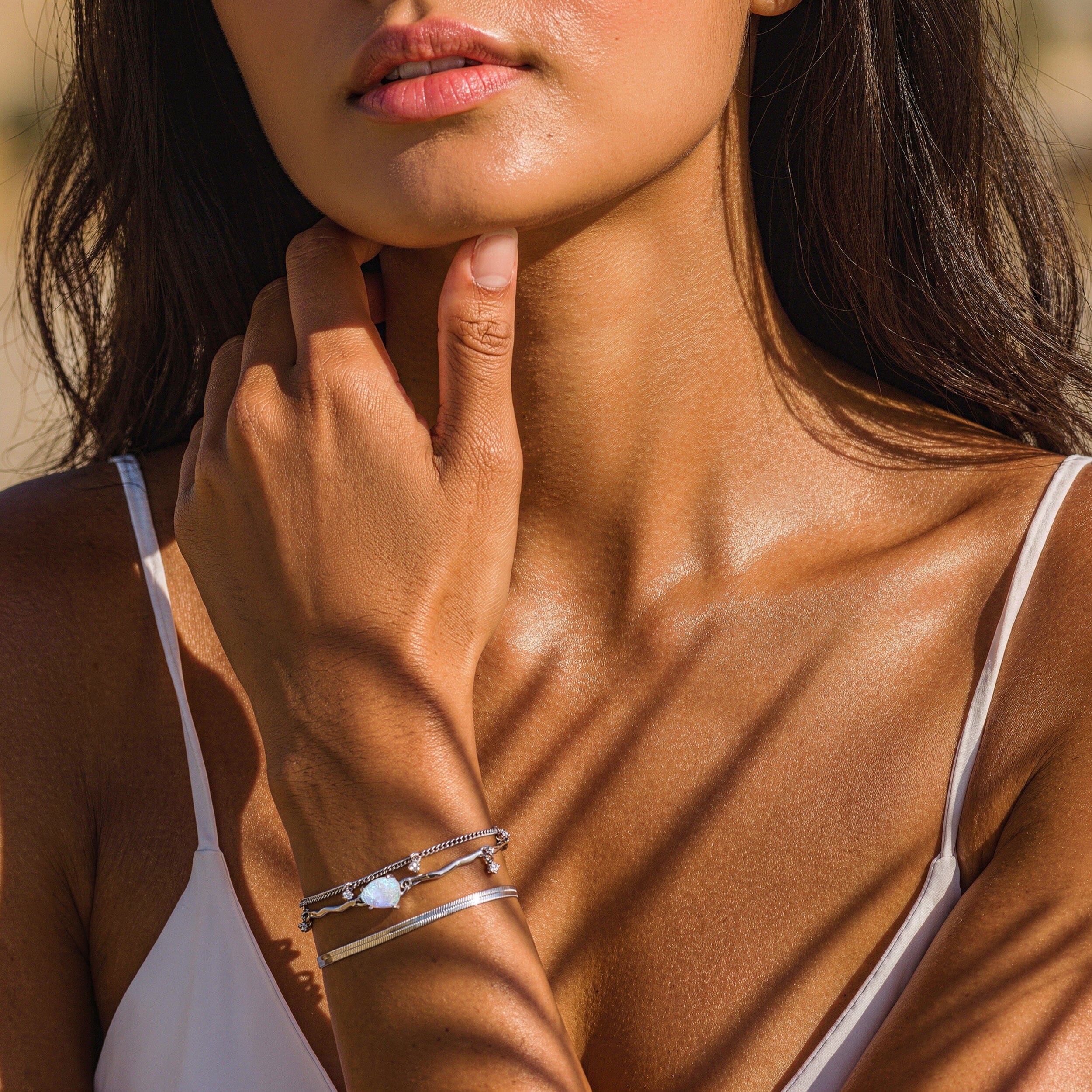 Moonstone Bracelet Stack - Flow - Image 11