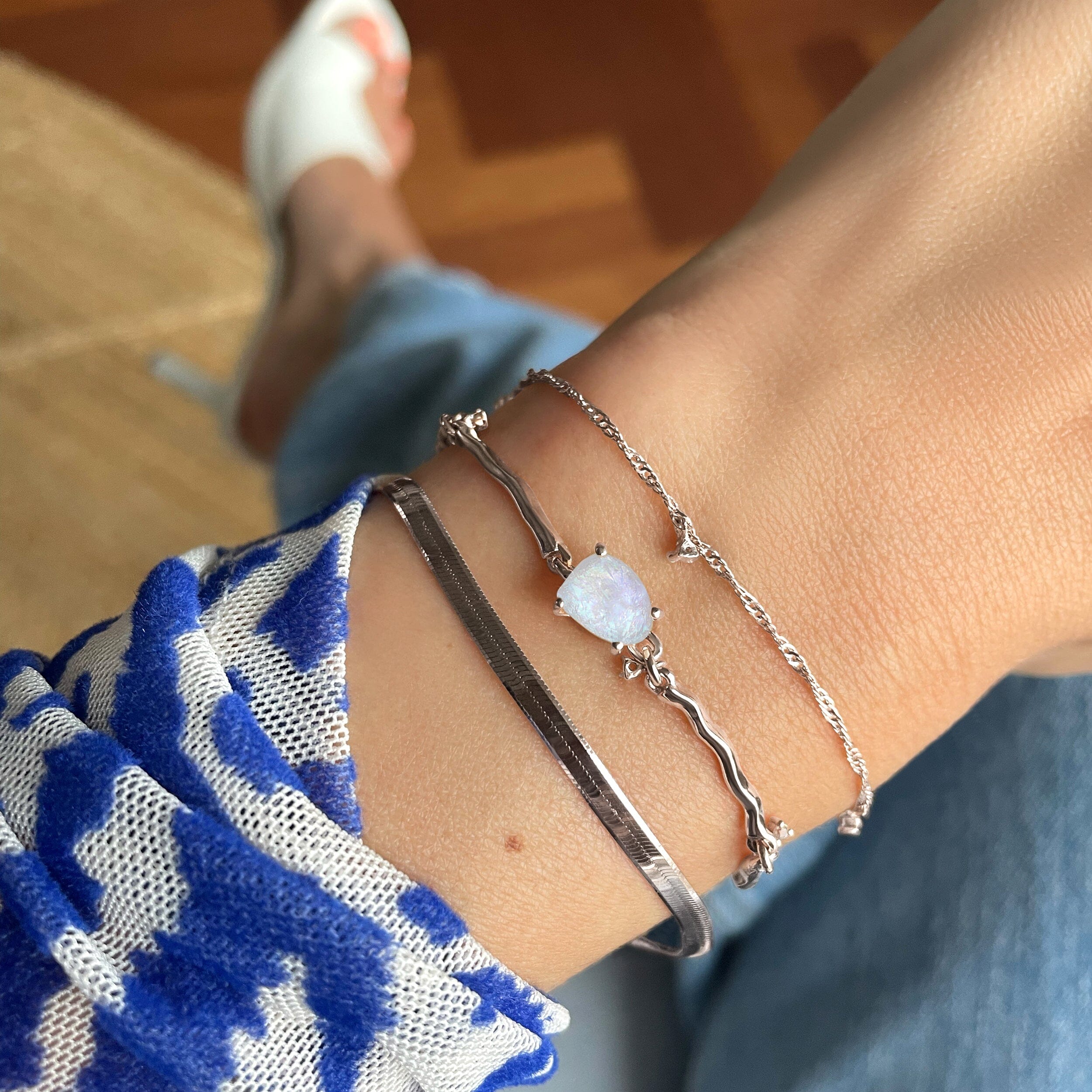Moonstone Bracelet Stack - Flow - Image 16