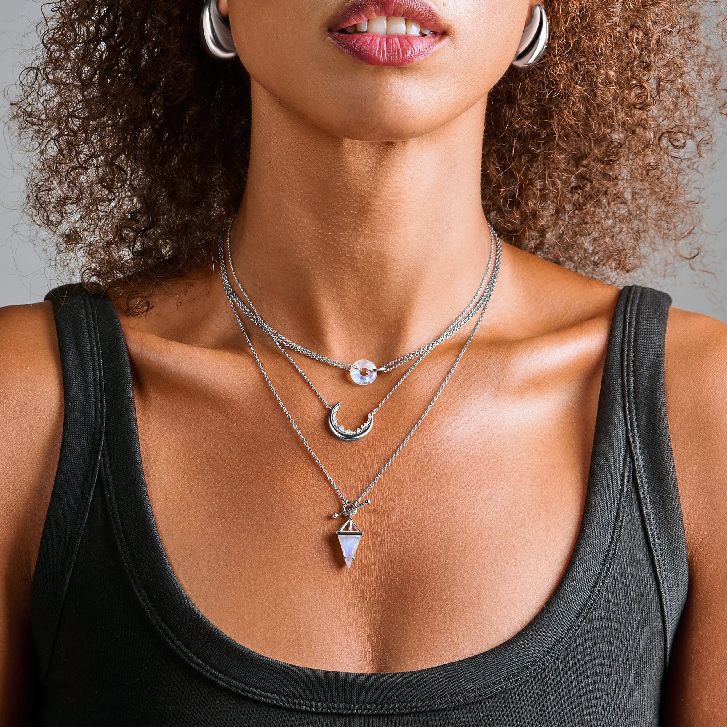 Moonstone Necklace - Ora - Image 10