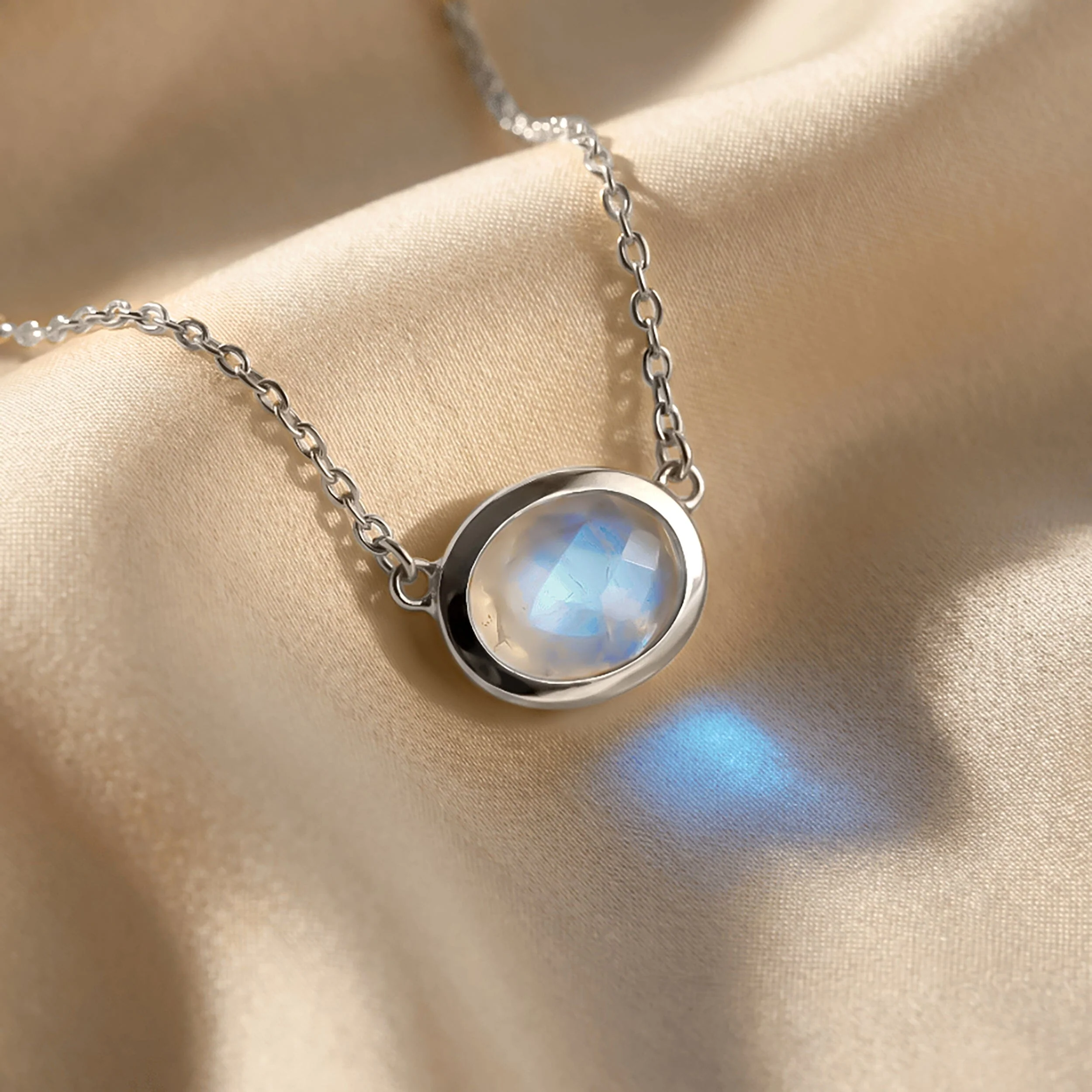 Moonstone Necklace - Skin-Touch - Image 20