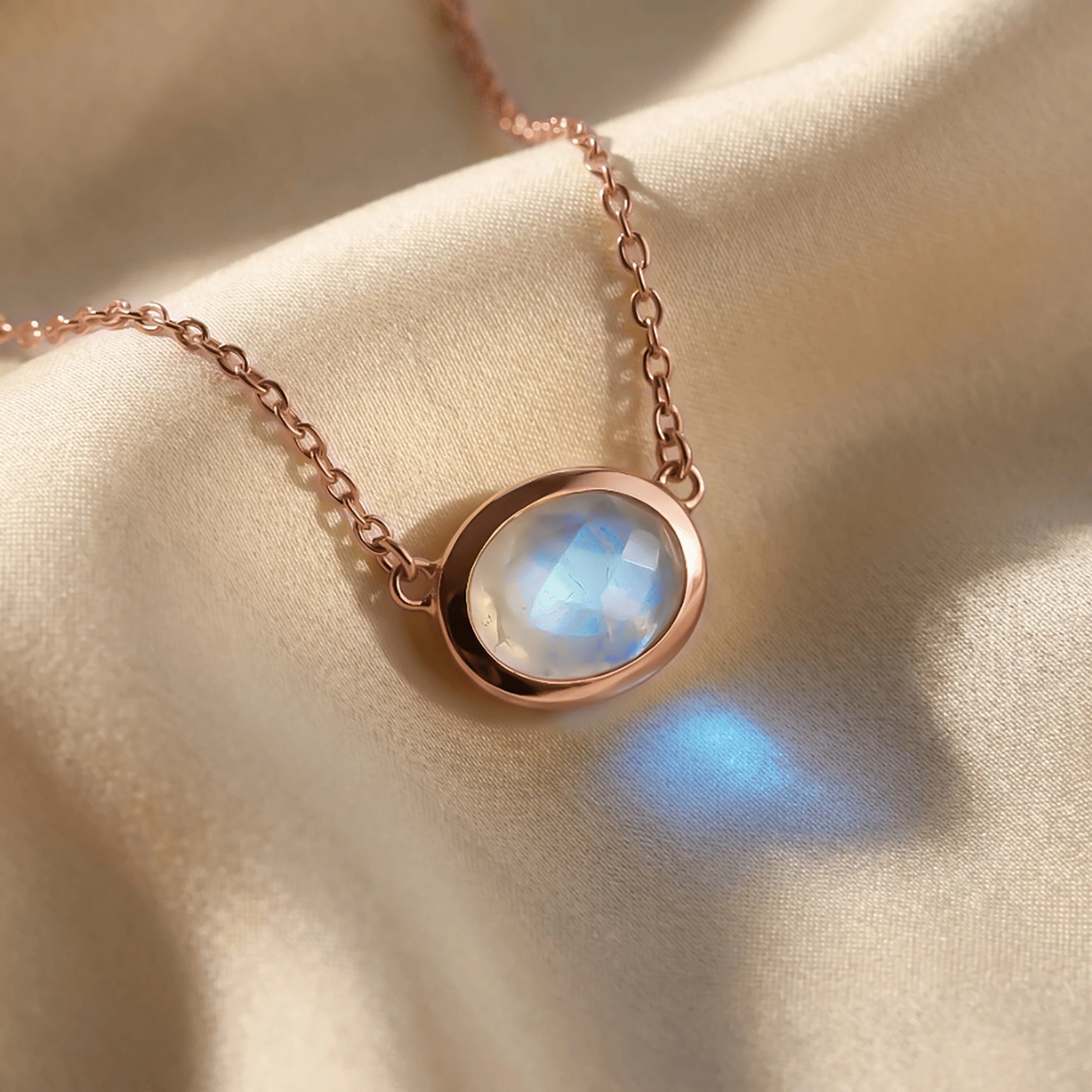 Moonstone Necklace - Skin-Touch - Image 21