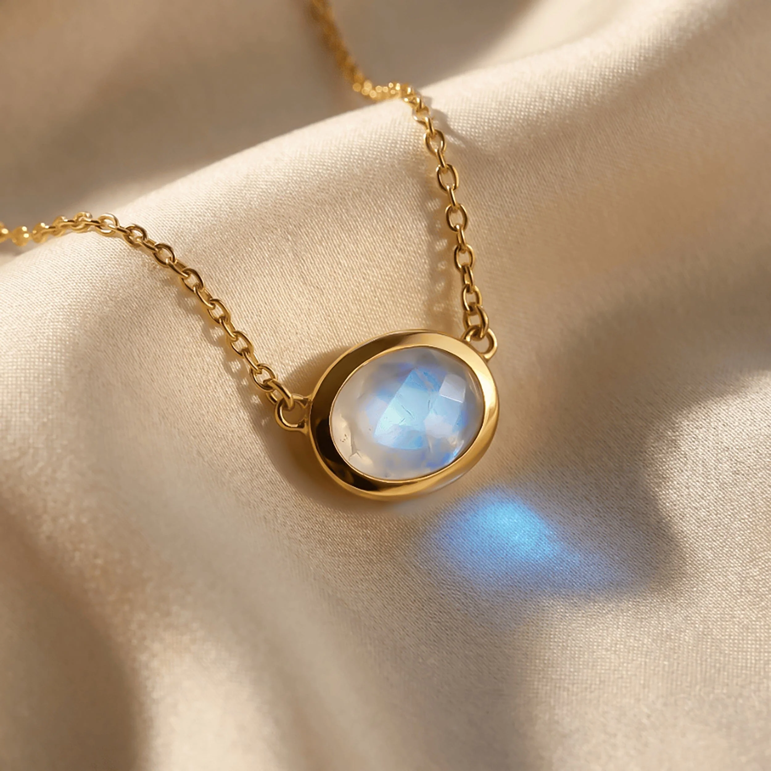 Moonstone Necklace - Skin-Touch - Image 22