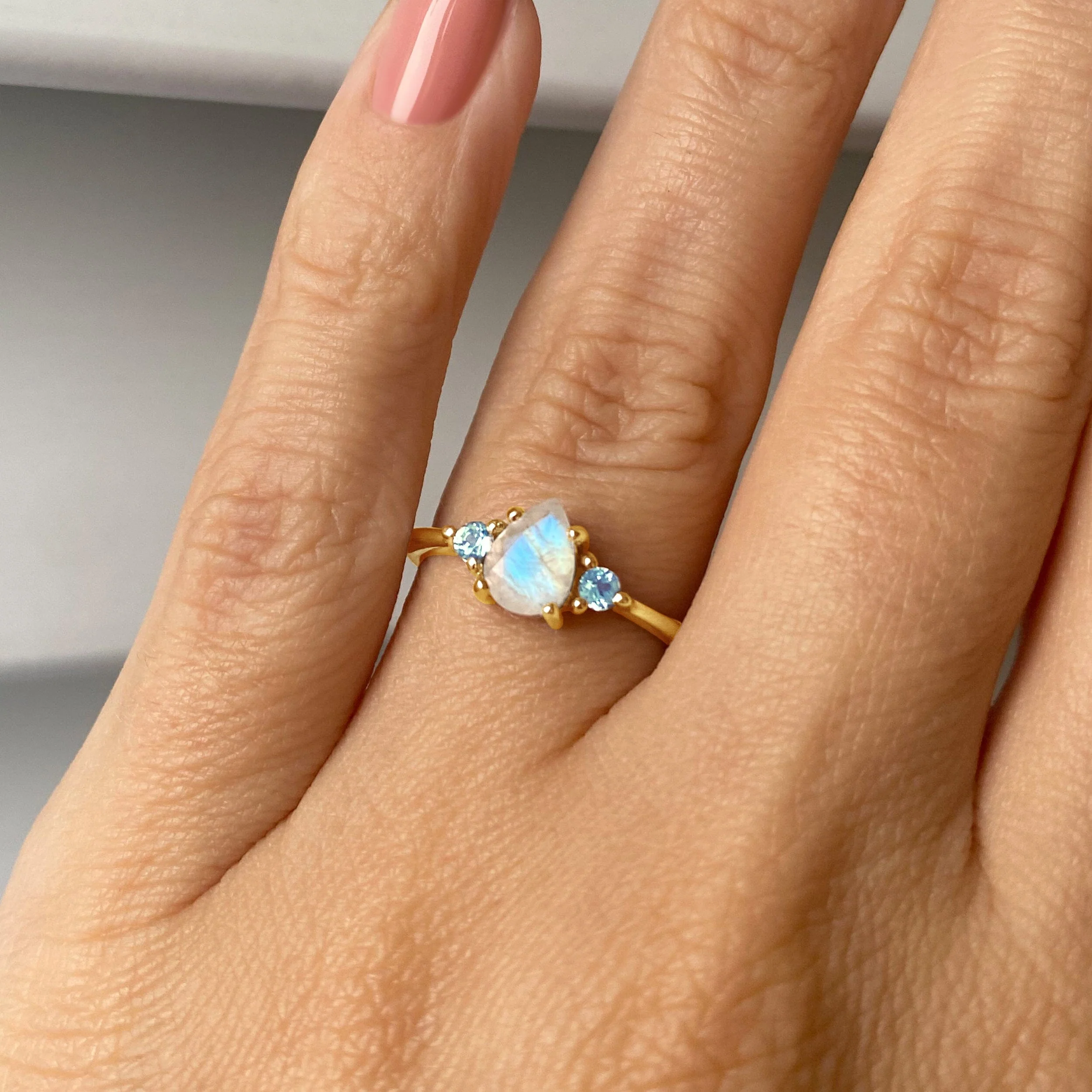 Moonstone Ring - Lania - Image 6