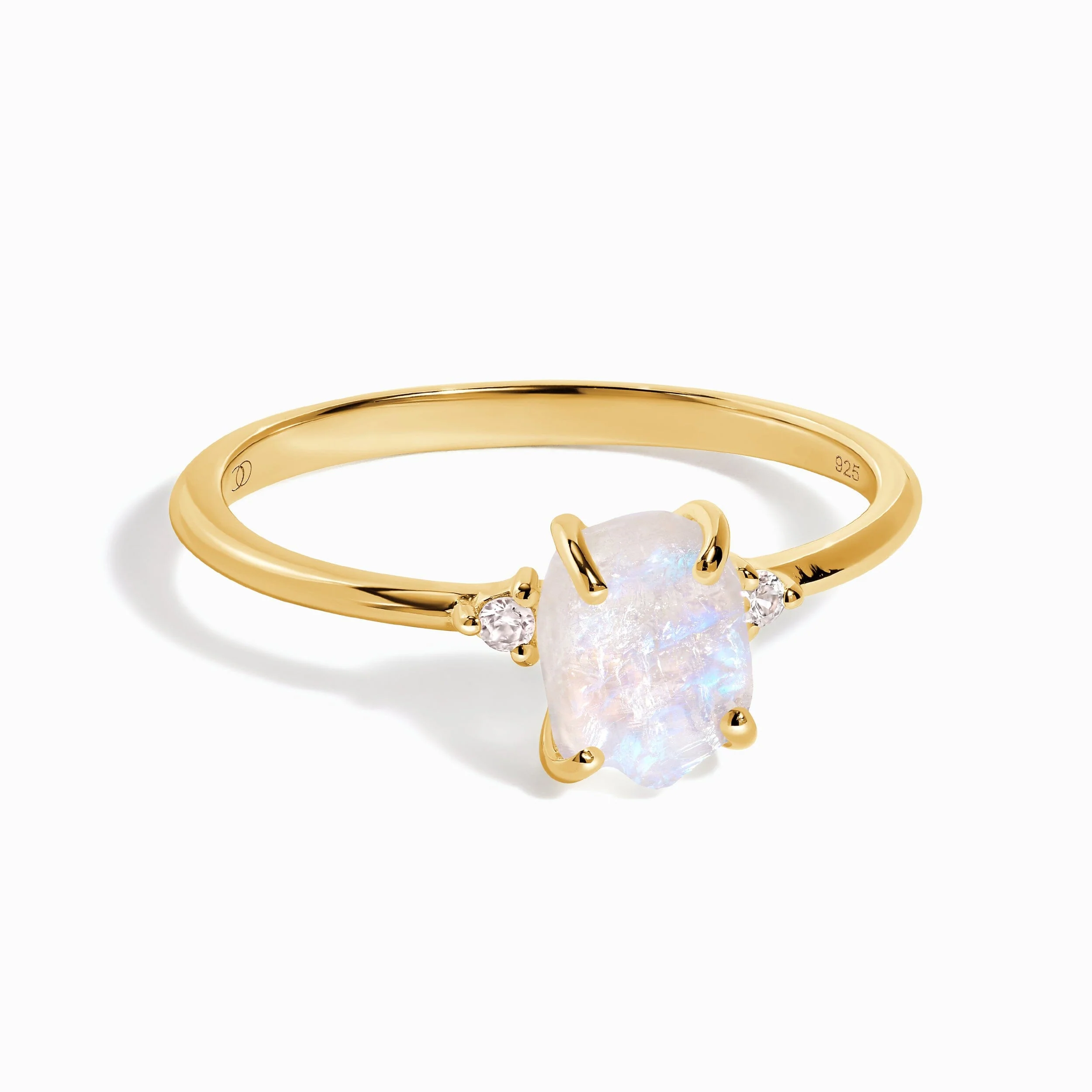 Moonstone Ring - Petite Raw Allure - Image 5