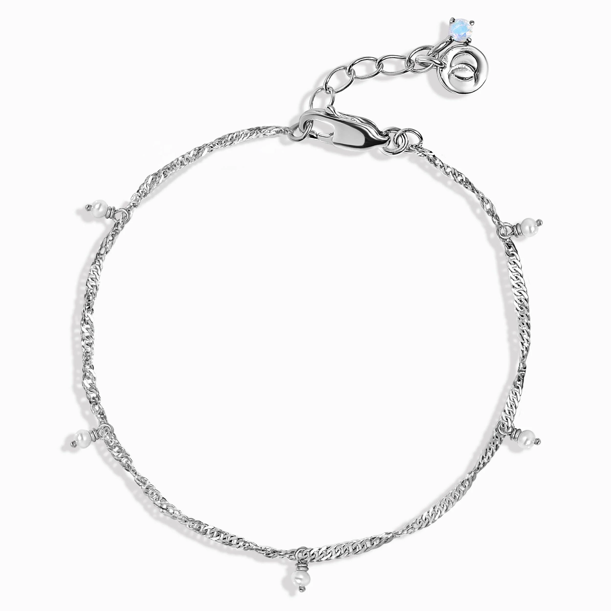 Pearl Anklet - Flowing