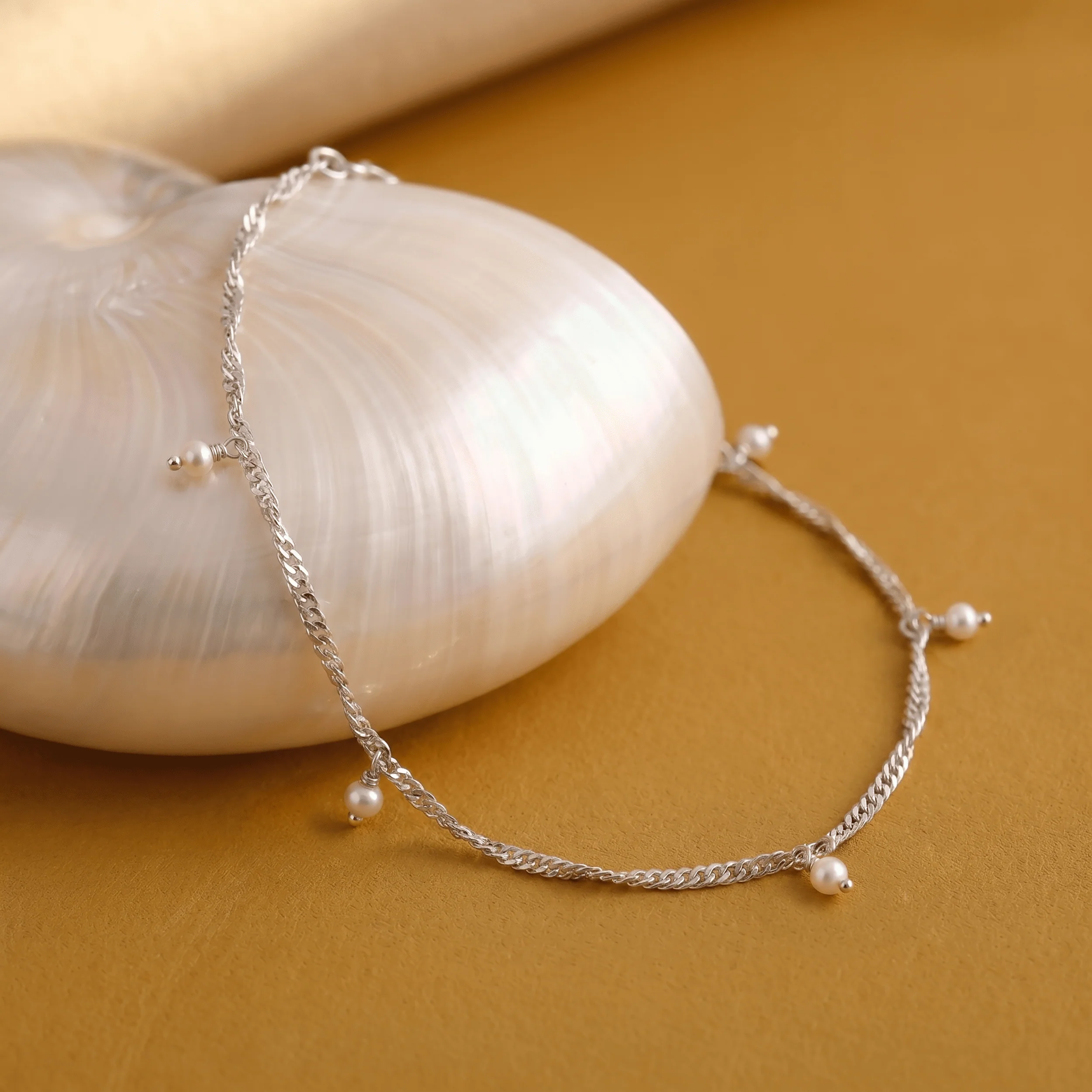 Pearl Anklet - Flowing - Image 10