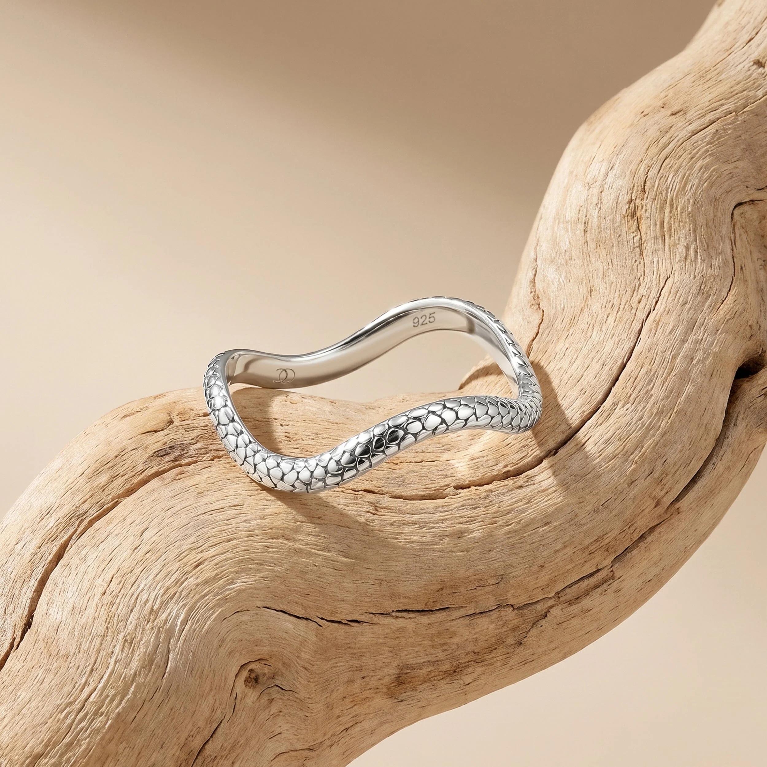 Ring Band - Serpent Waves - Image 11