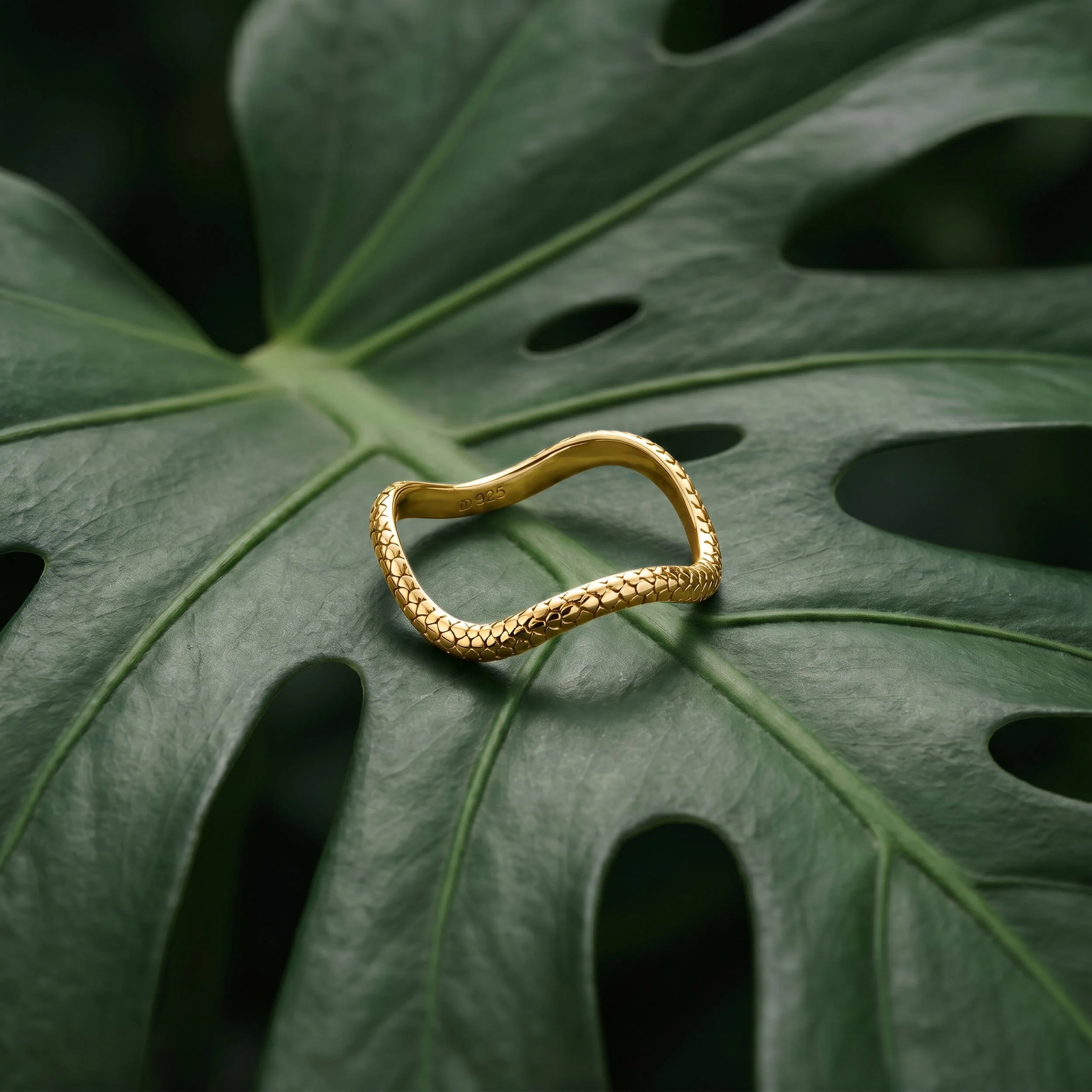 Ring Band - Serpent Waves - Image 12