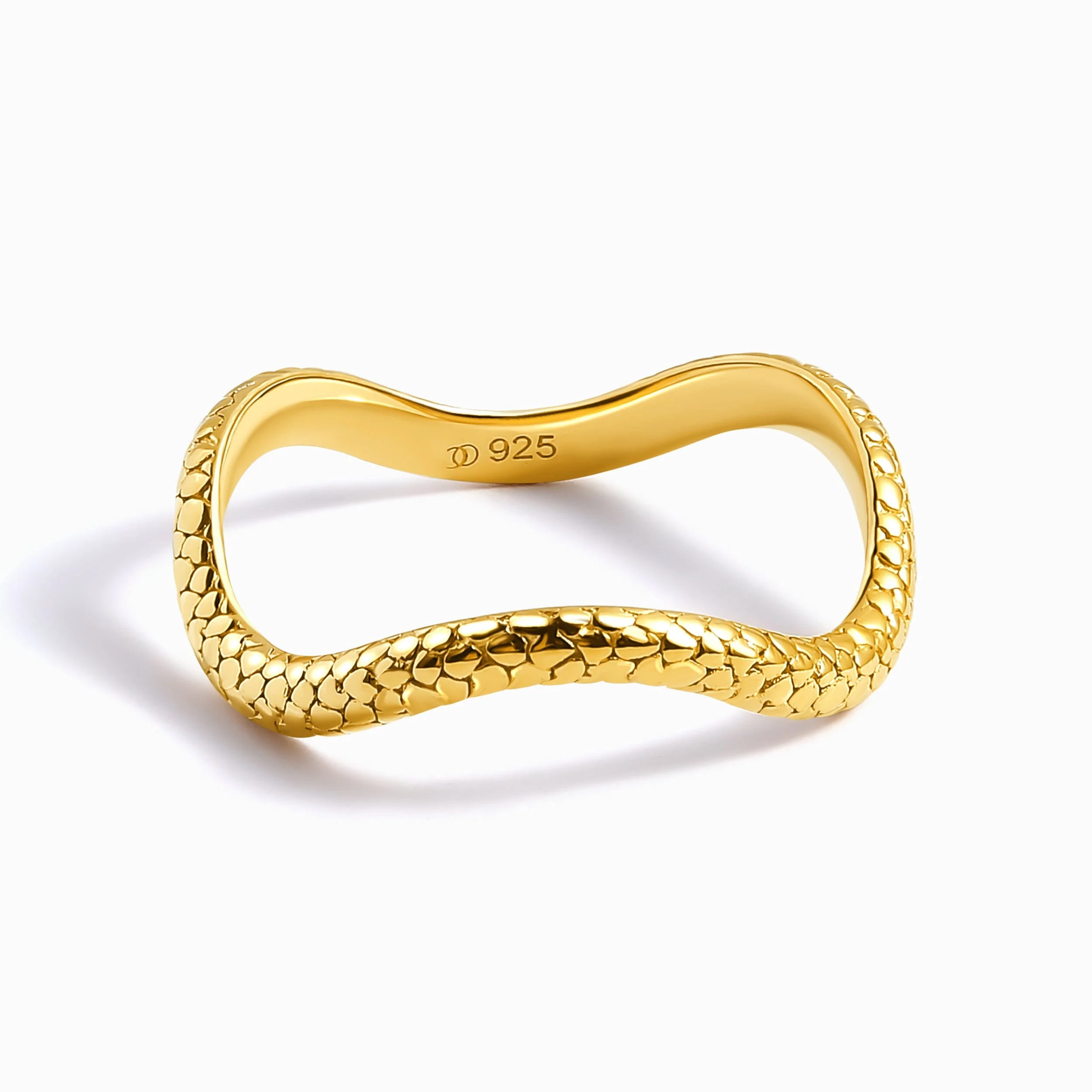 Ring Band - Serpent Waves - Image 3